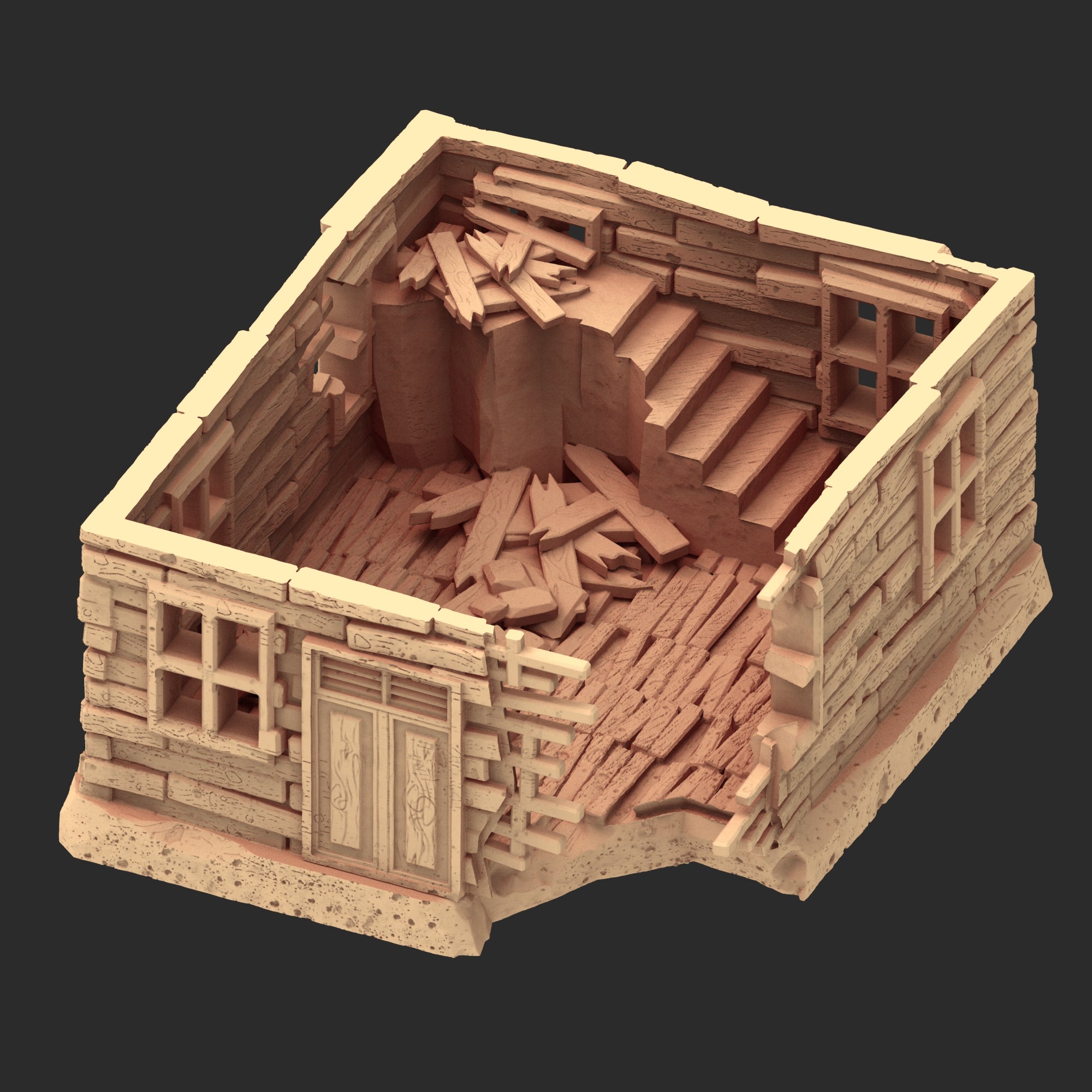 Wild West Haunted City - x12 Buildings