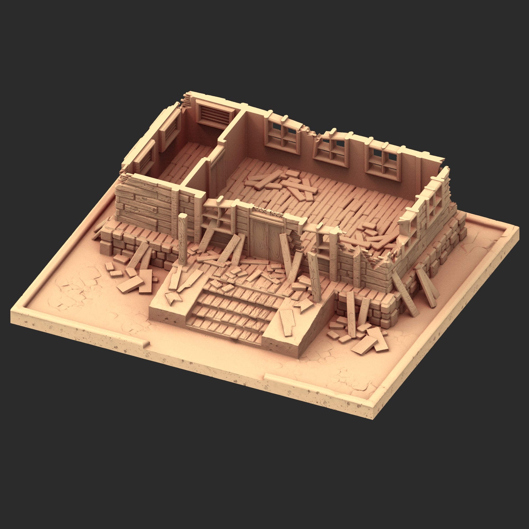 Wild West Haunted City - x12 Buildings