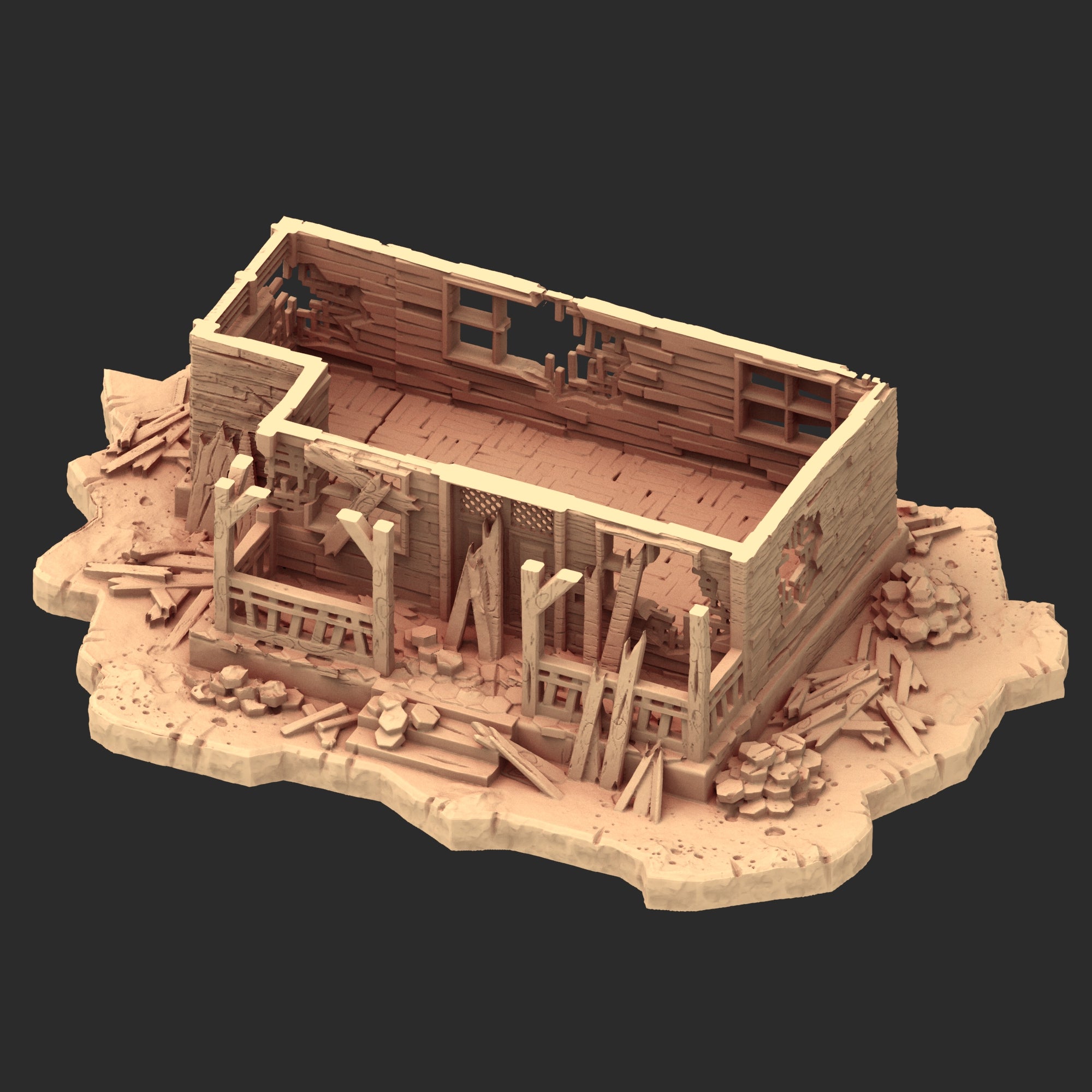 Wild West Haunted City - x12 Buildings