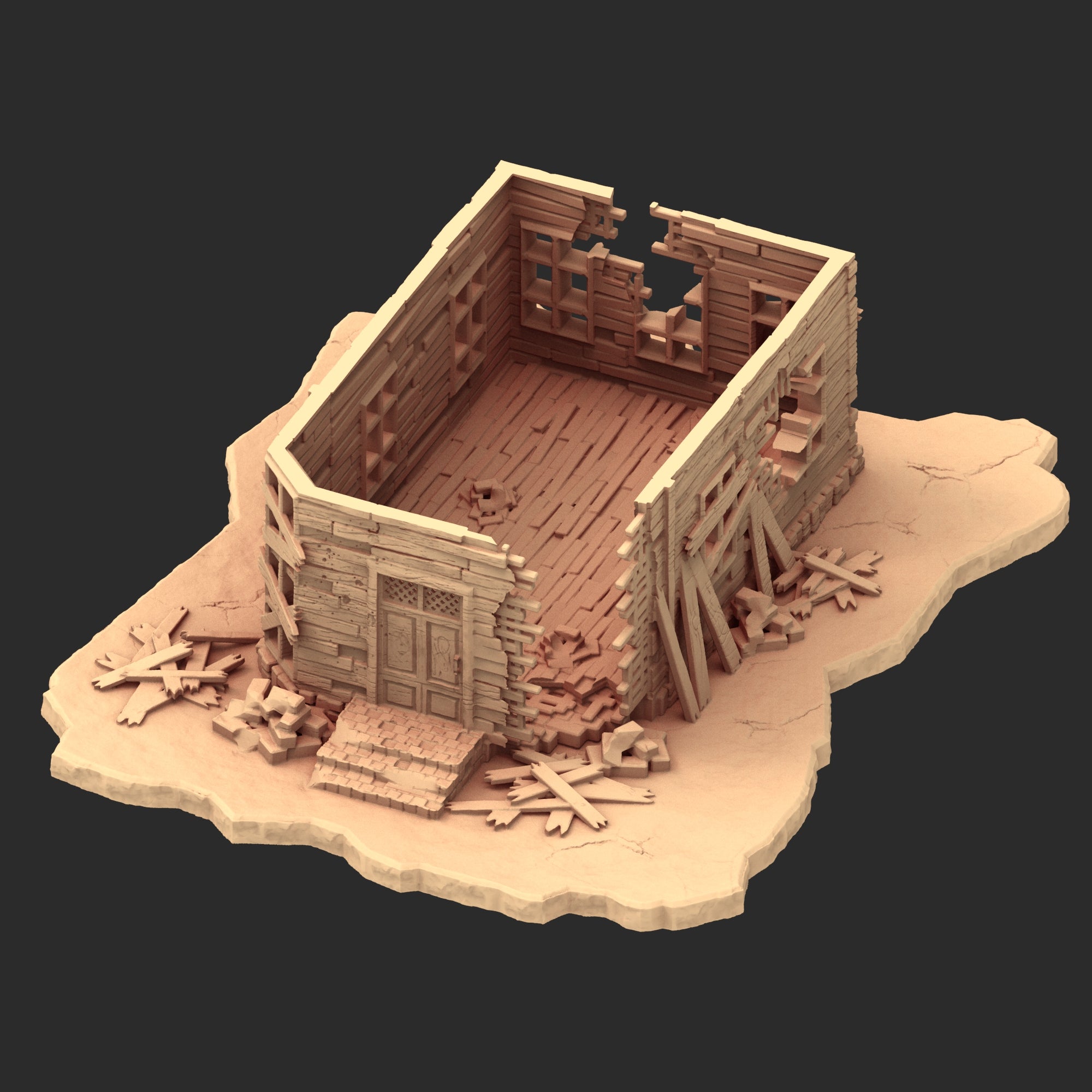 Wild West Haunted City - x12 Buildings