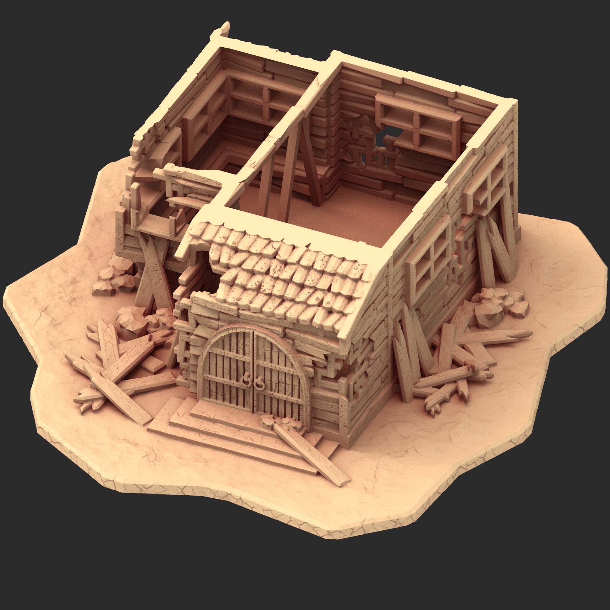 Wild West Haunted City - x12 Buildings