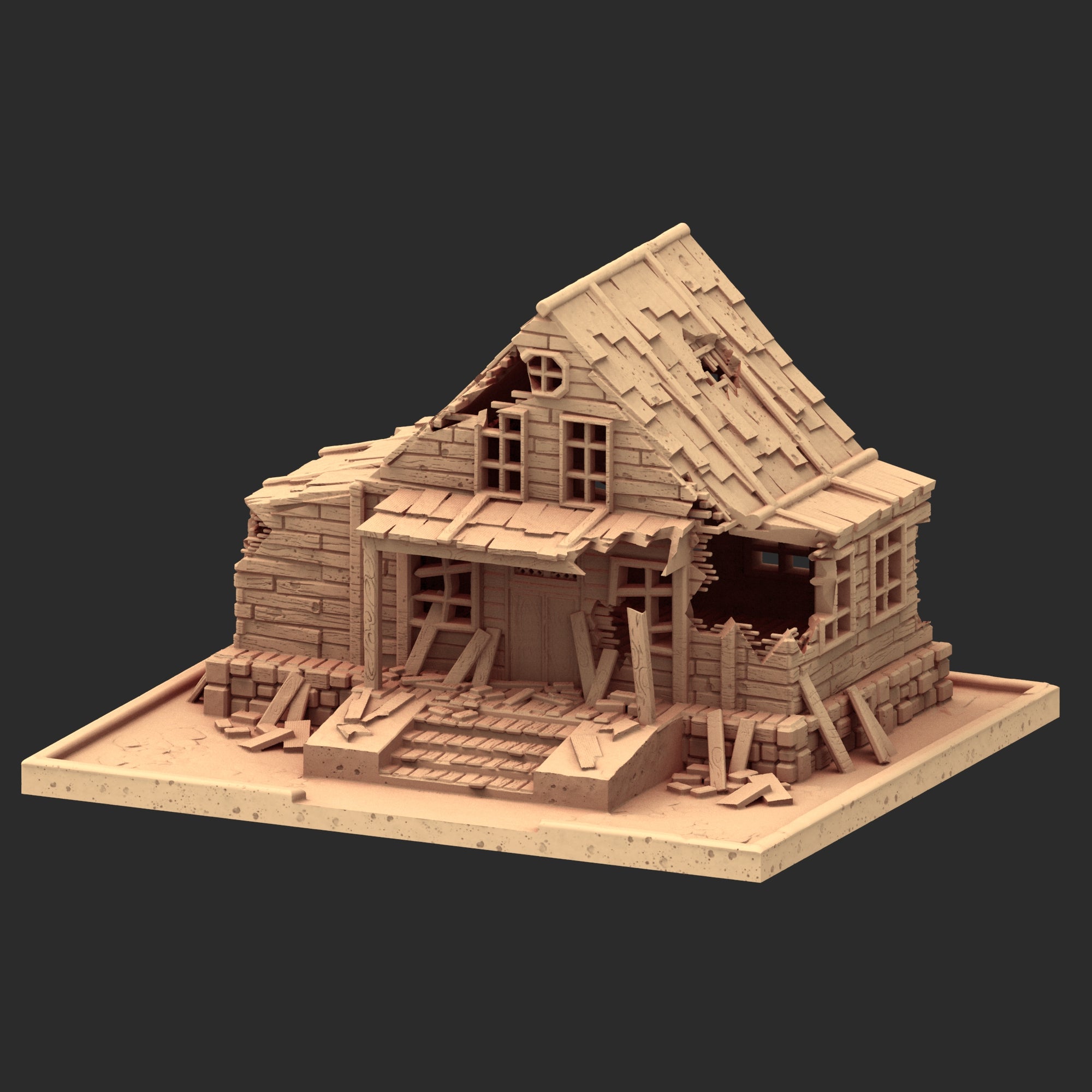 Wild West Haunted City - x12 Buildings