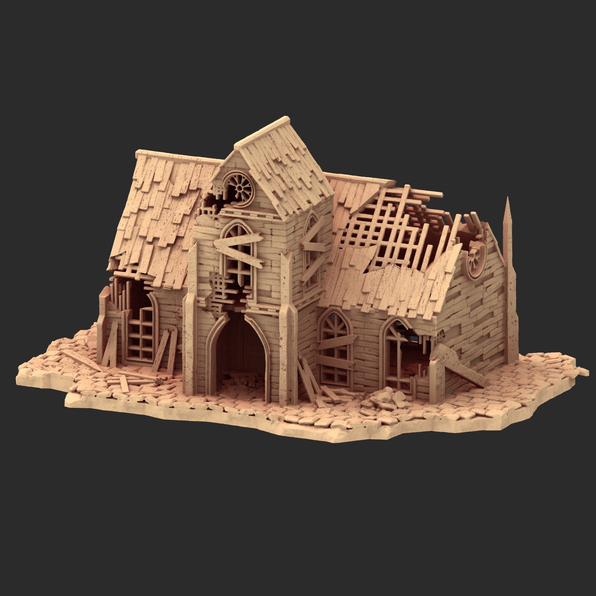 Wild West Haunted City - x12 Buildings