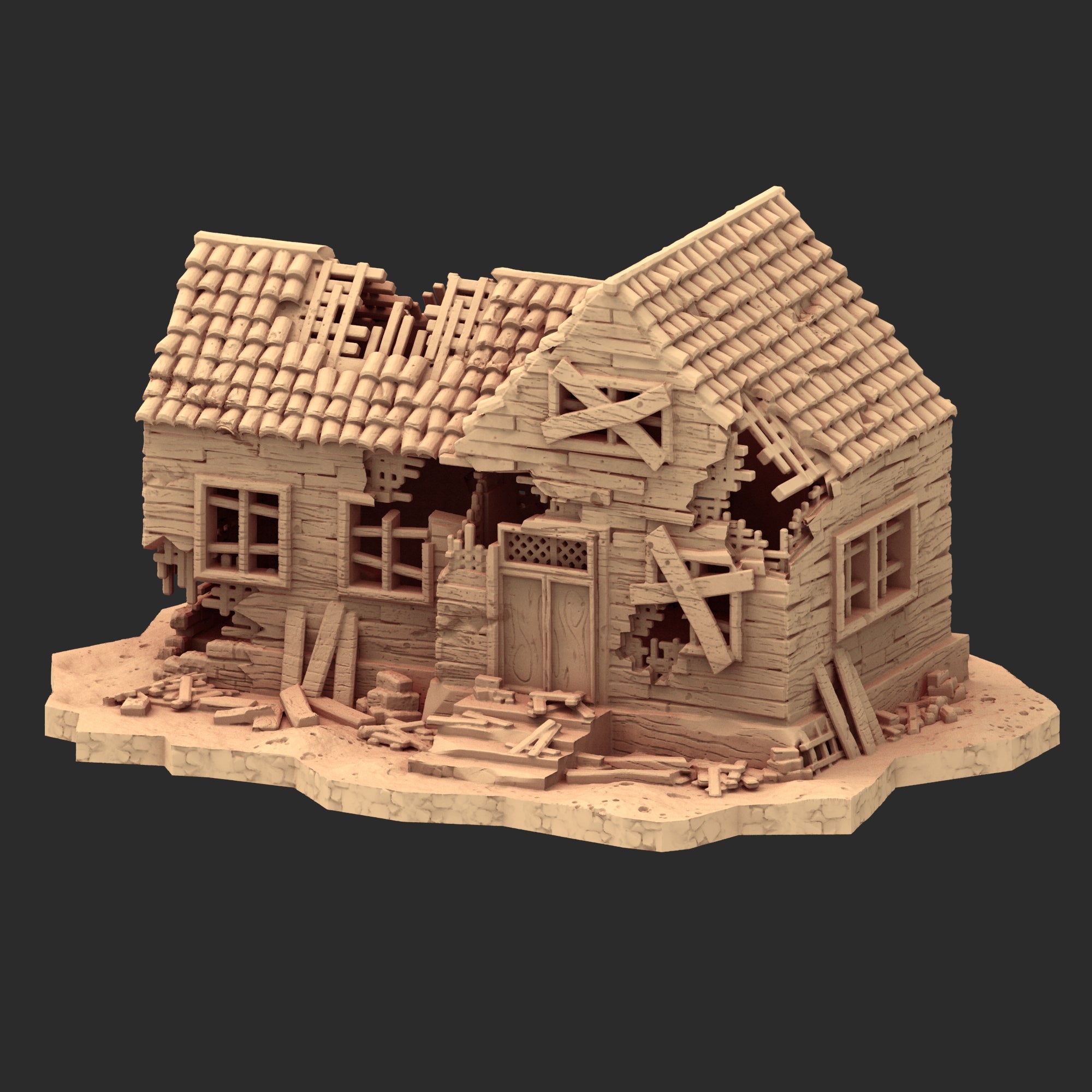 Wild West Haunted City - x12 Buildings