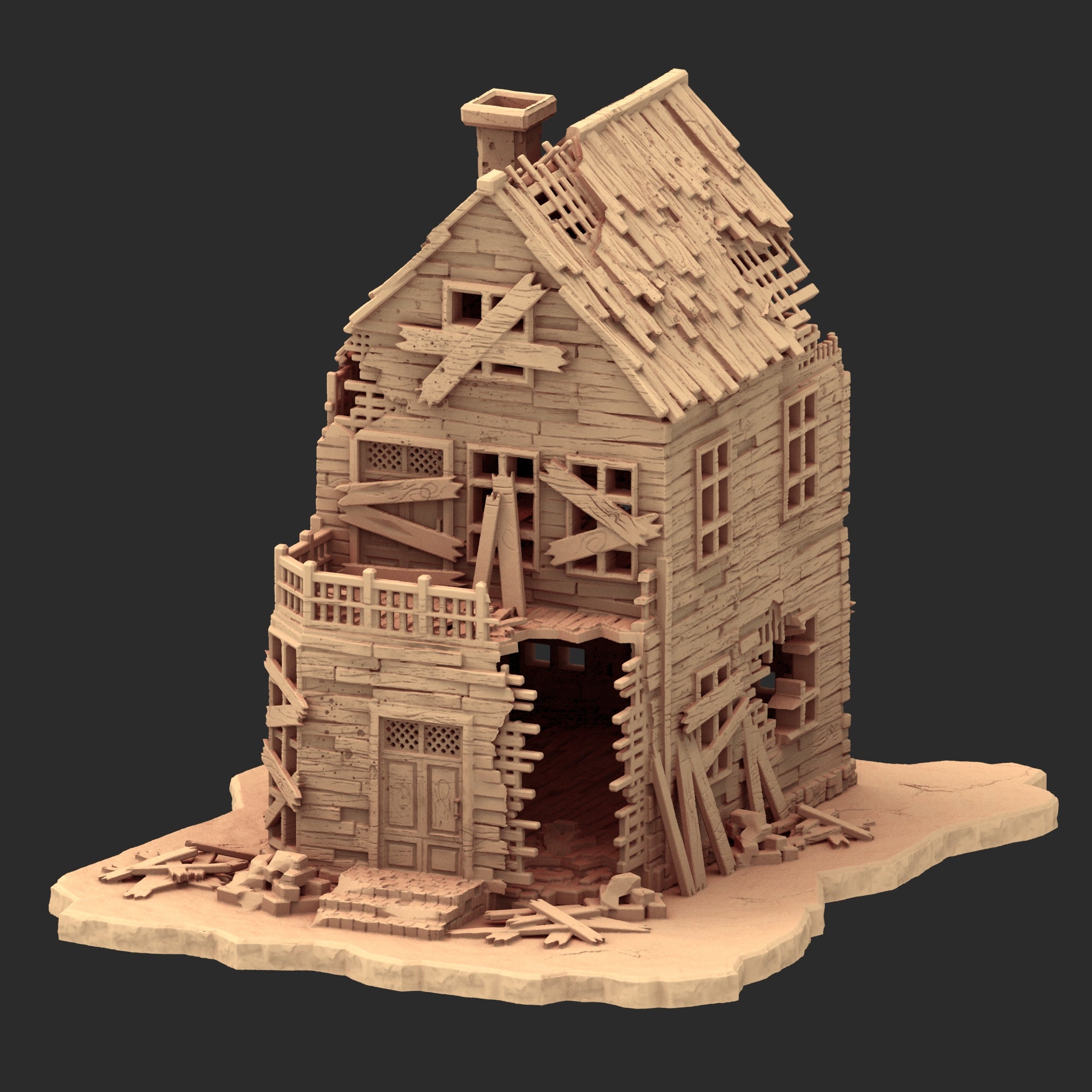 Wild West Haunted City - x12 Buildings