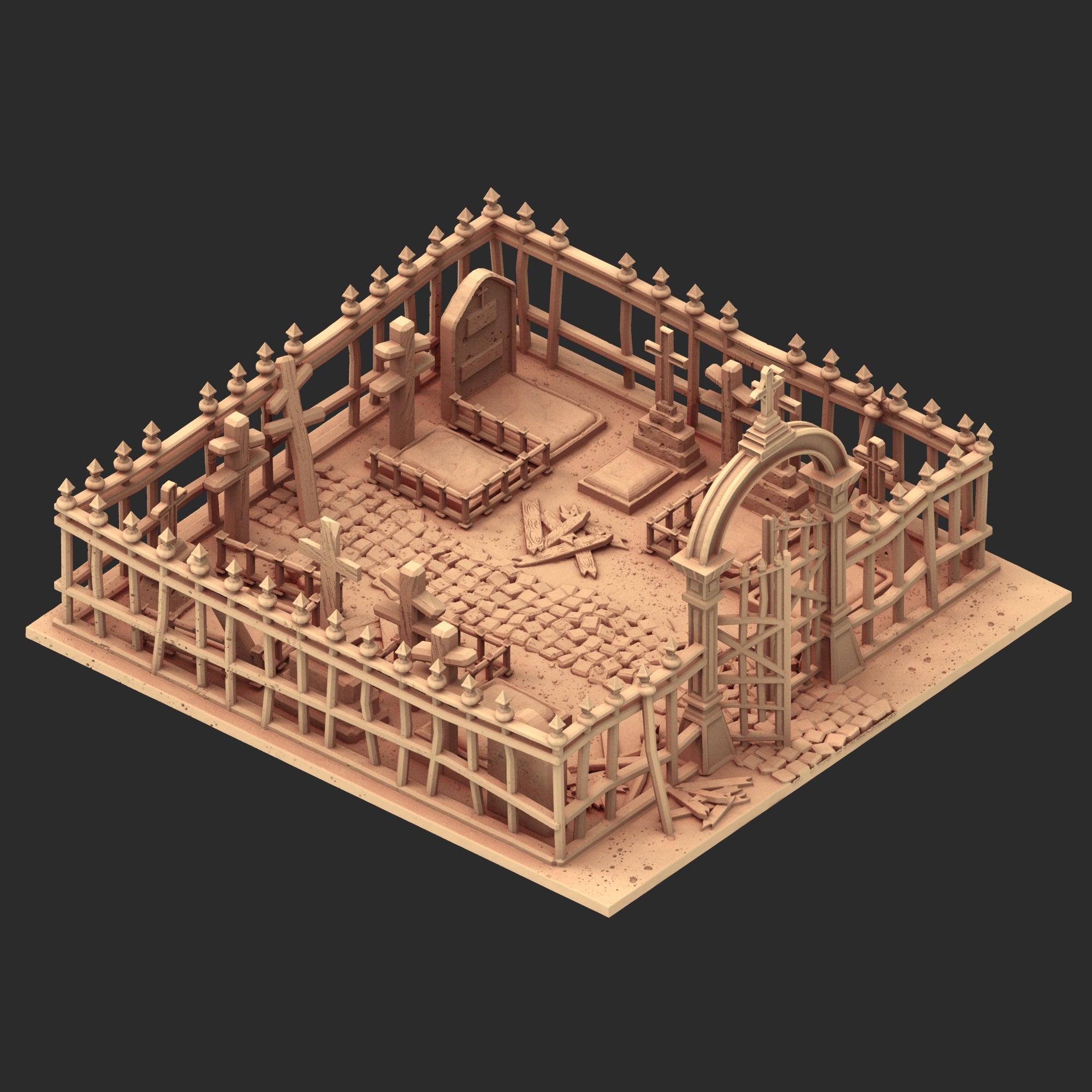 Wild West Haunted City - x12 Buildings