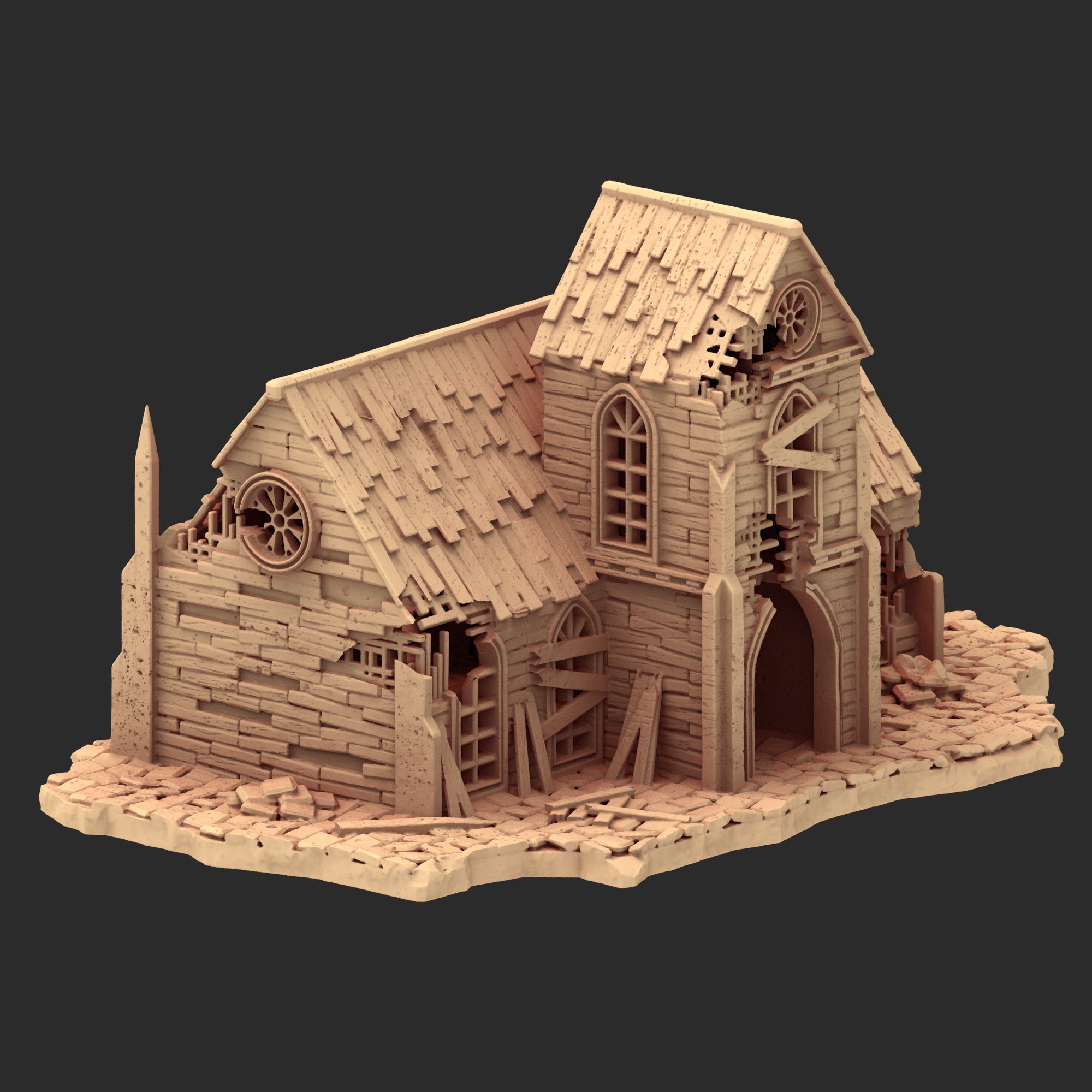 Wild West Haunted City - x12 Buildings