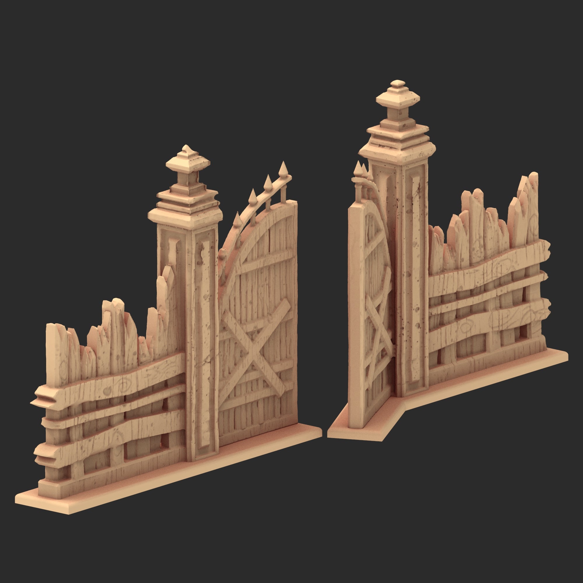 Wild West Haunted City - x12 Buildings