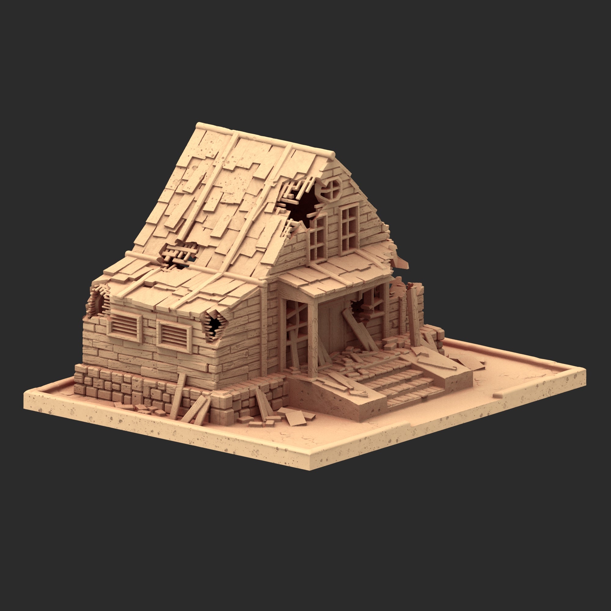 Wild West Haunted City - x12 Buildings