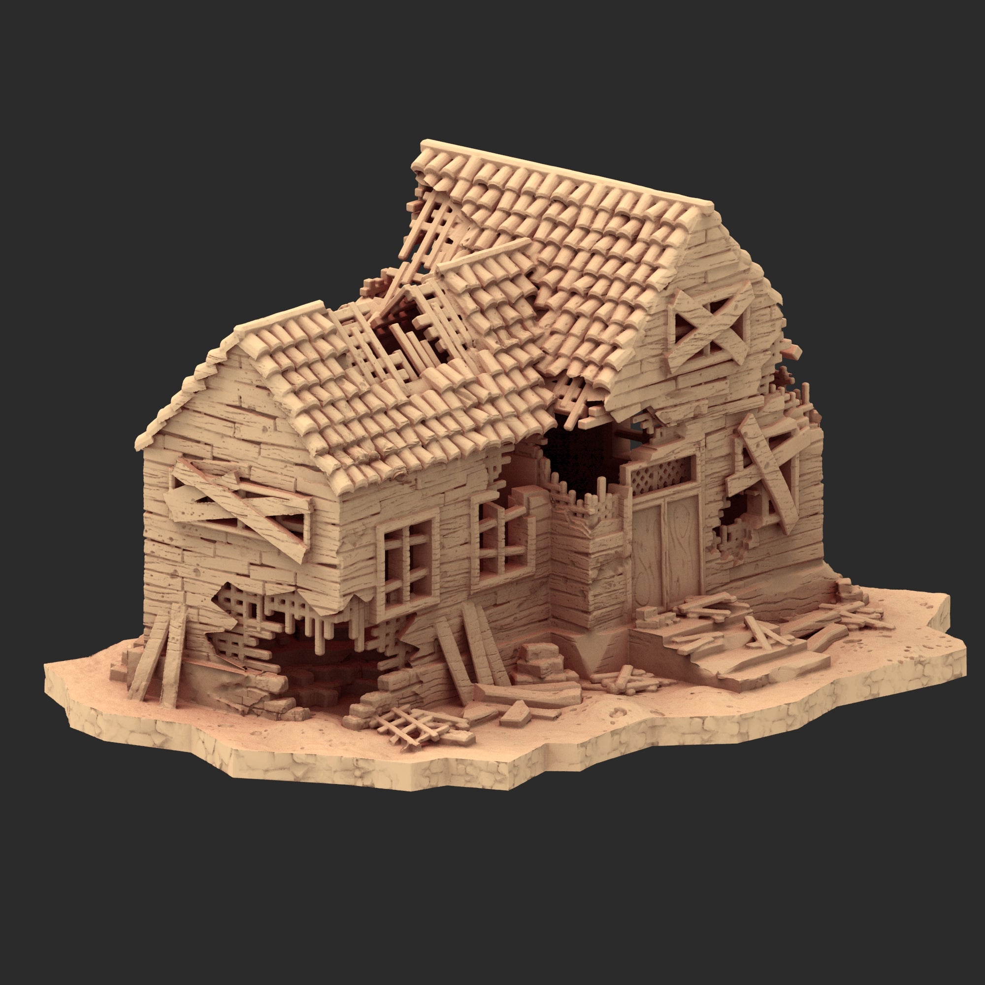 Wild West Haunted City - x12 Buildings