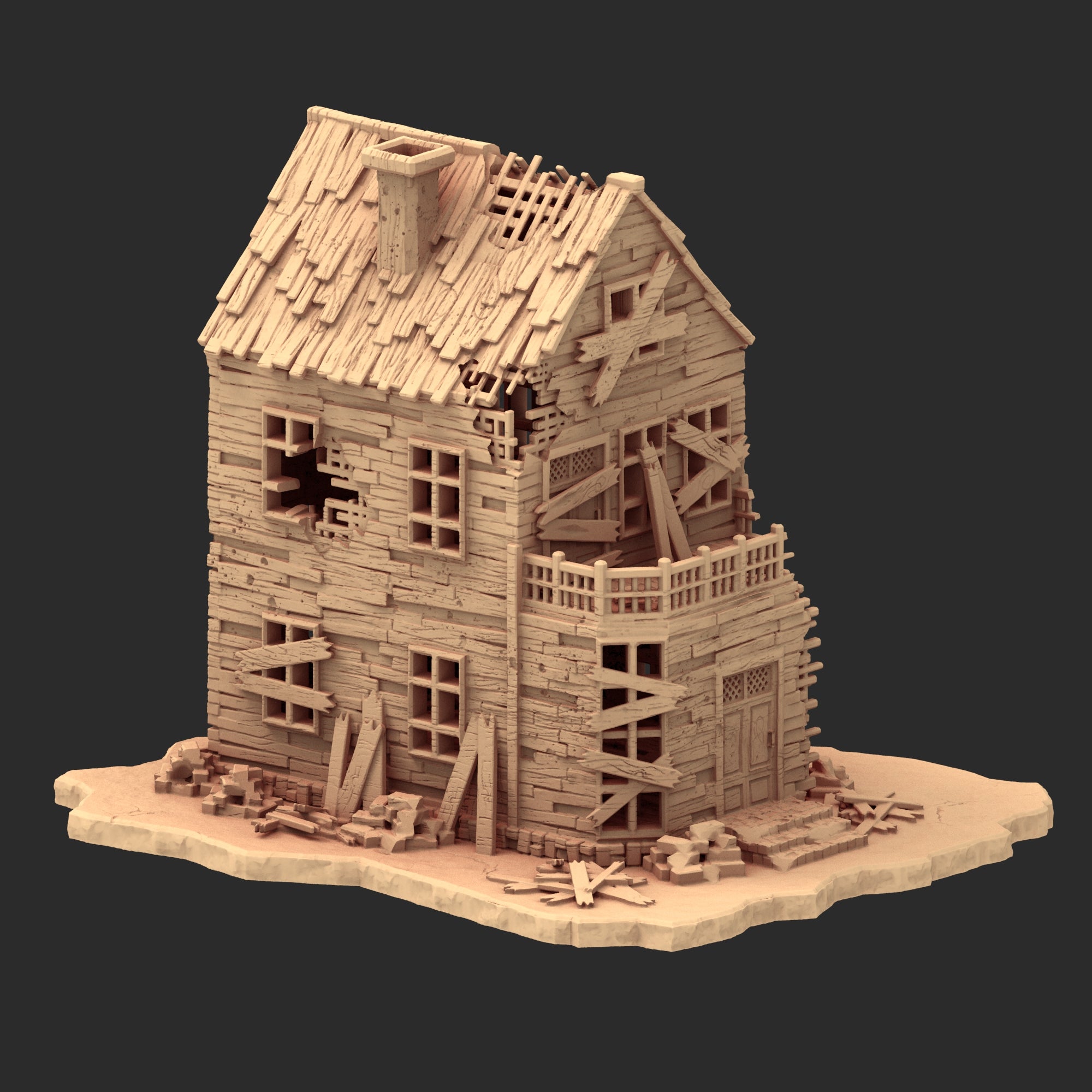 Wild West Haunted City - x12 Buildings