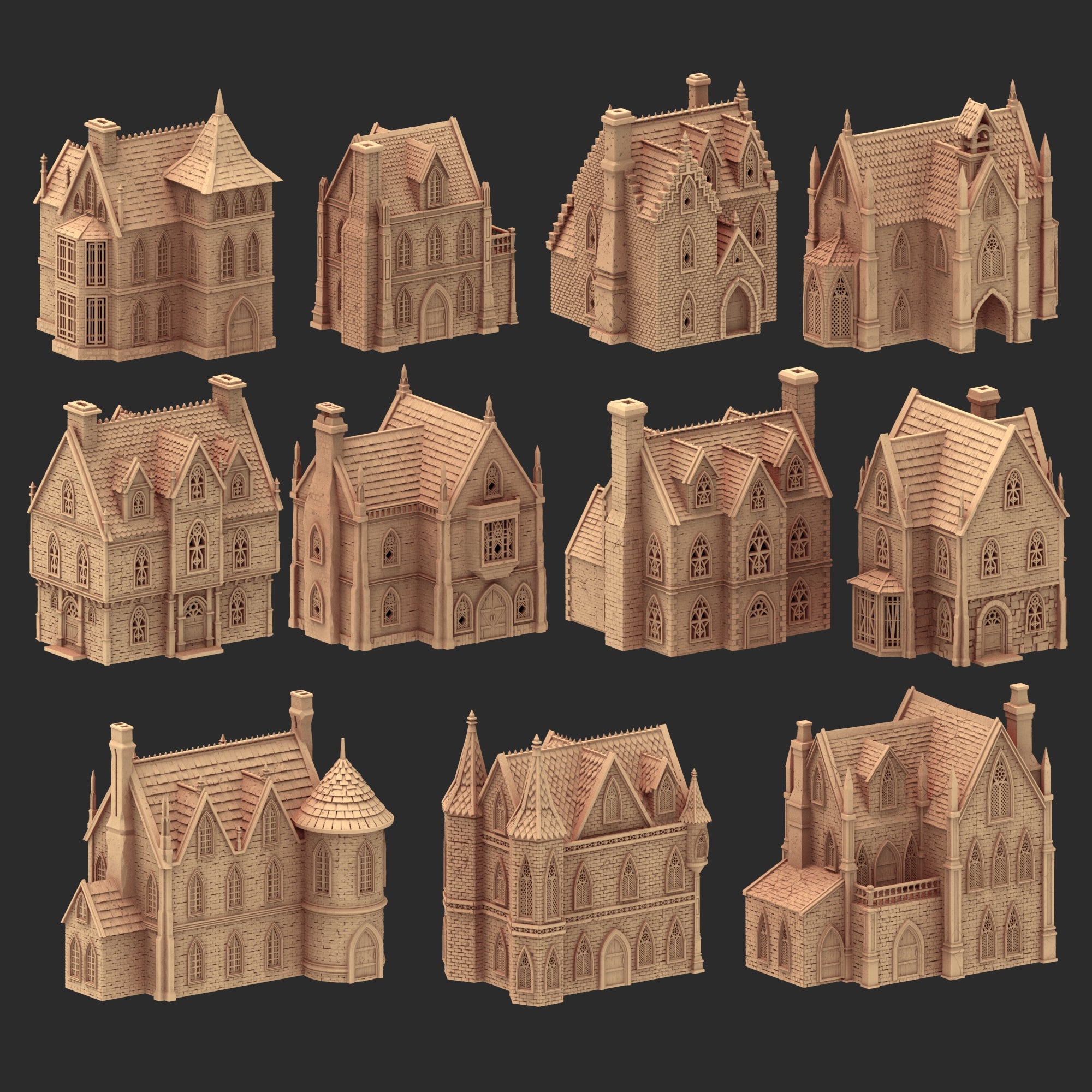 Gothic Architecture - x11 Buildings