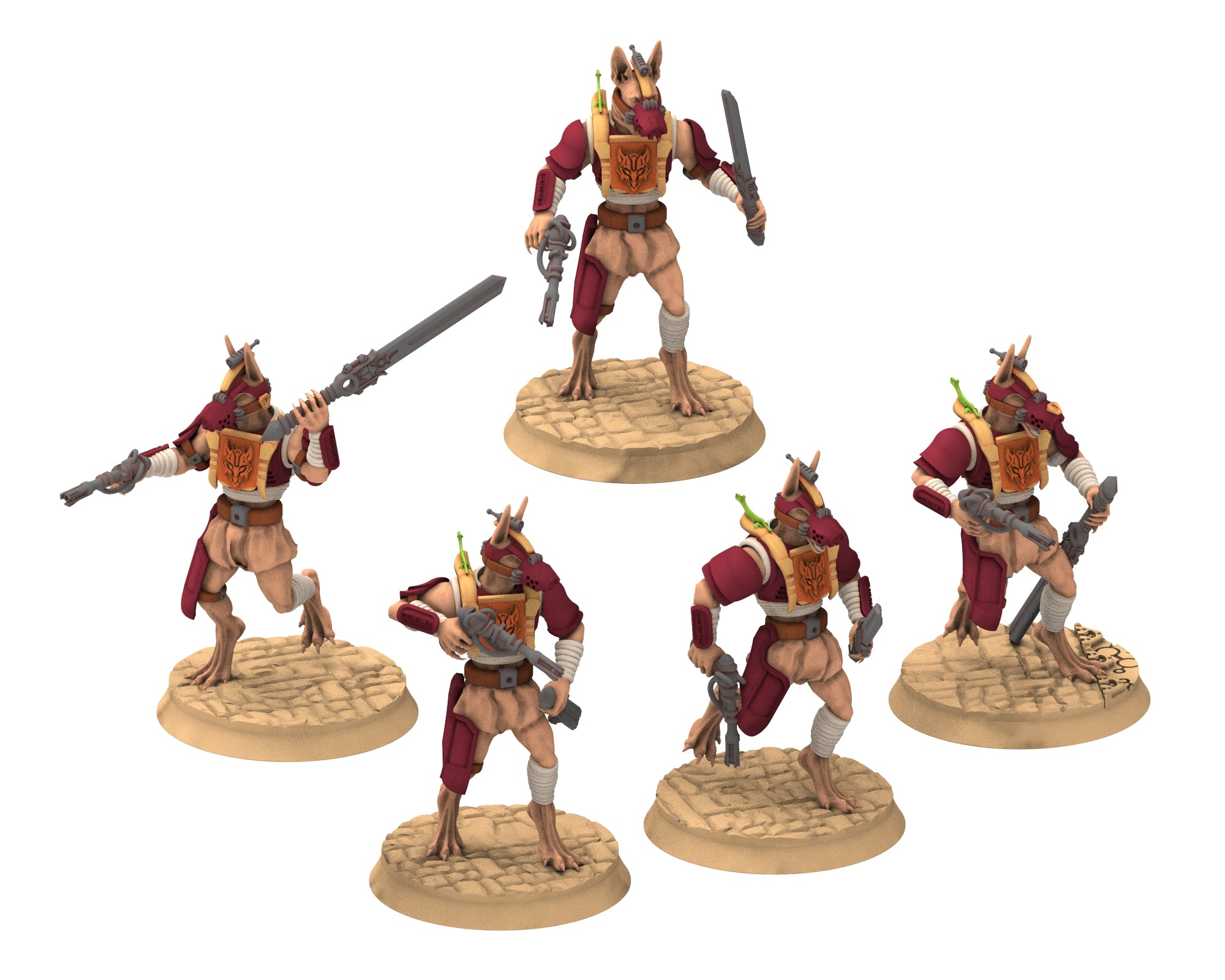 Ta-Khefet – Mefkat | Recon Blades – Modular Greanan Infantry