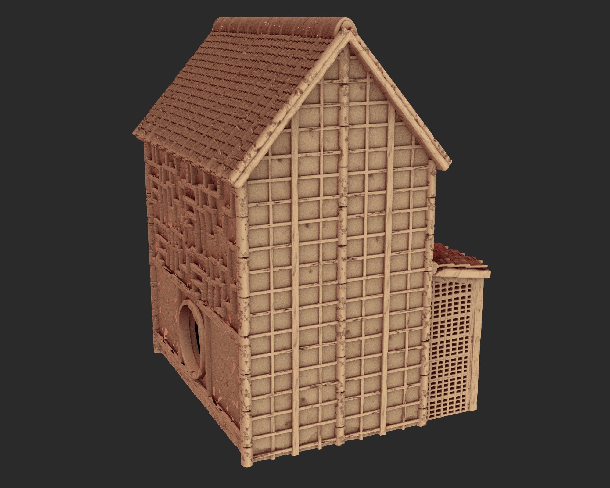 Japanese medieval buildings part 1 - x6 Buildings