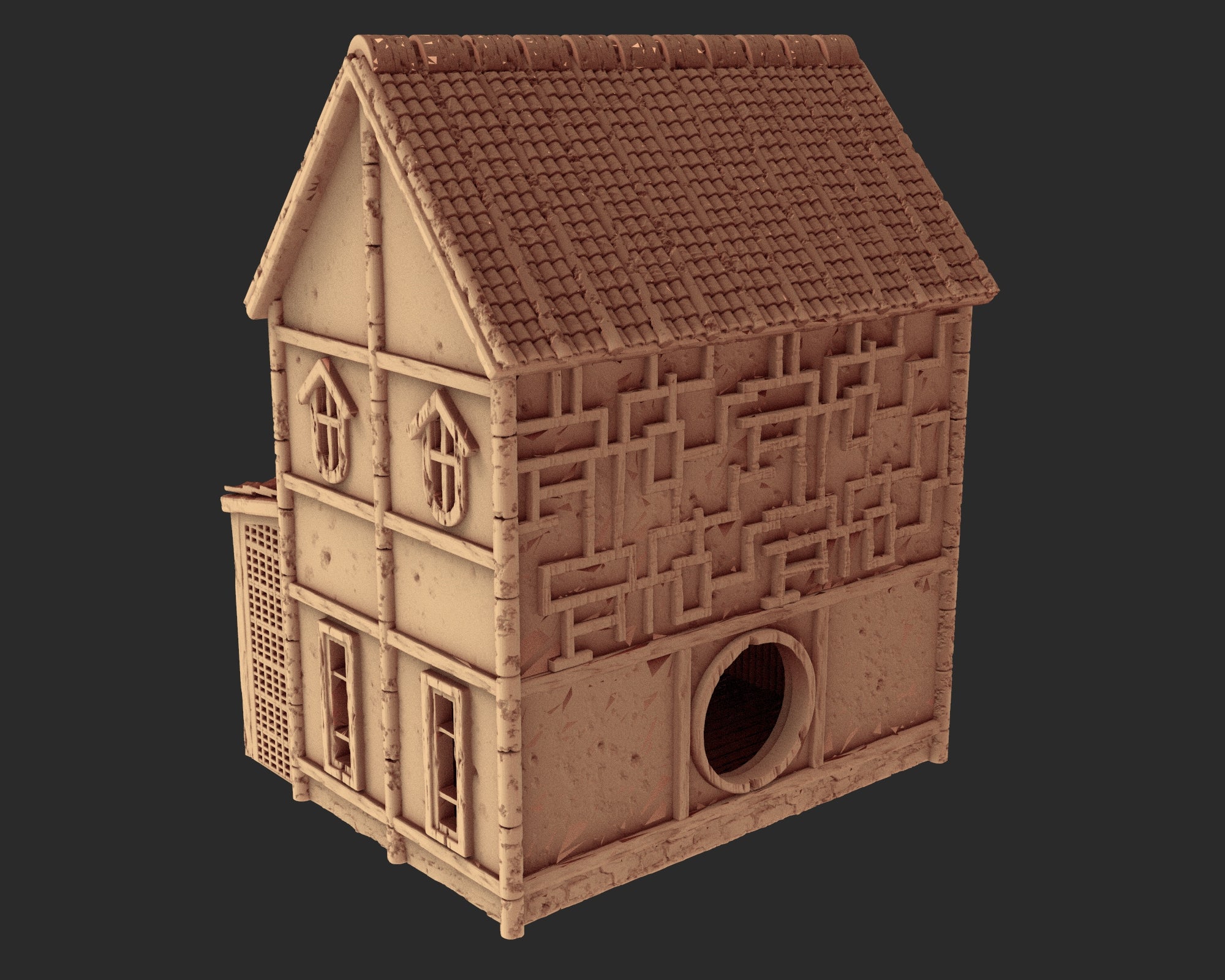 Japanese medieval buildings part 1 - x6 Buildings