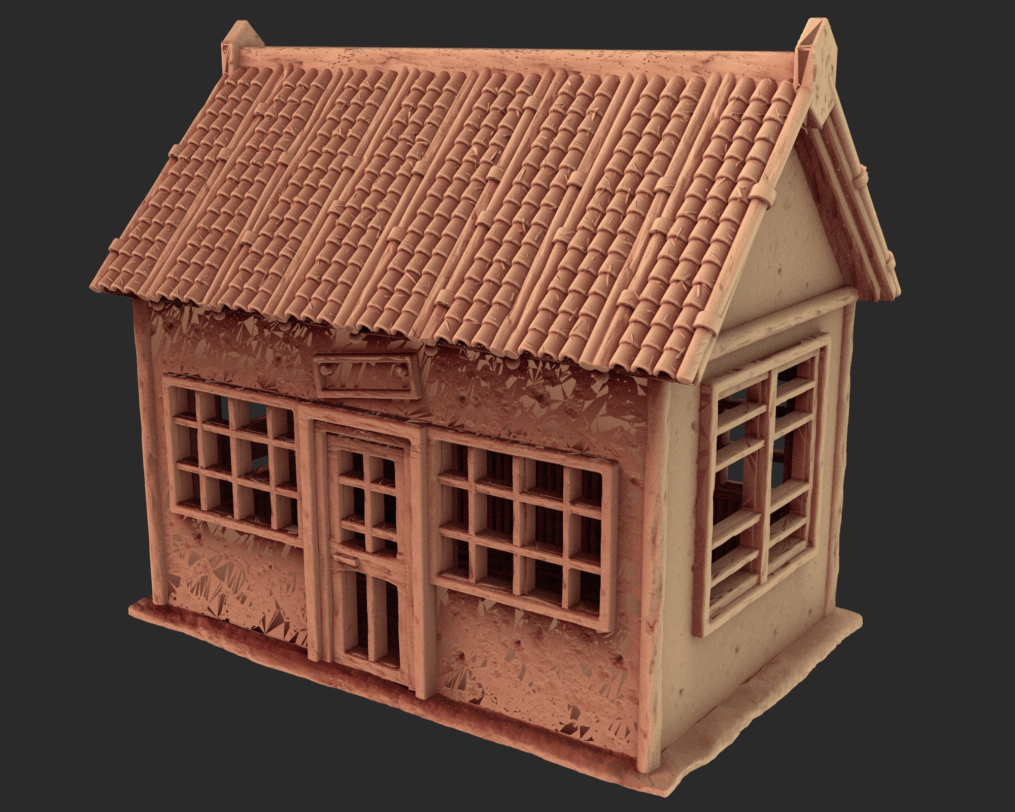 Japanese medieval buildings part 1 - x6 Buildings