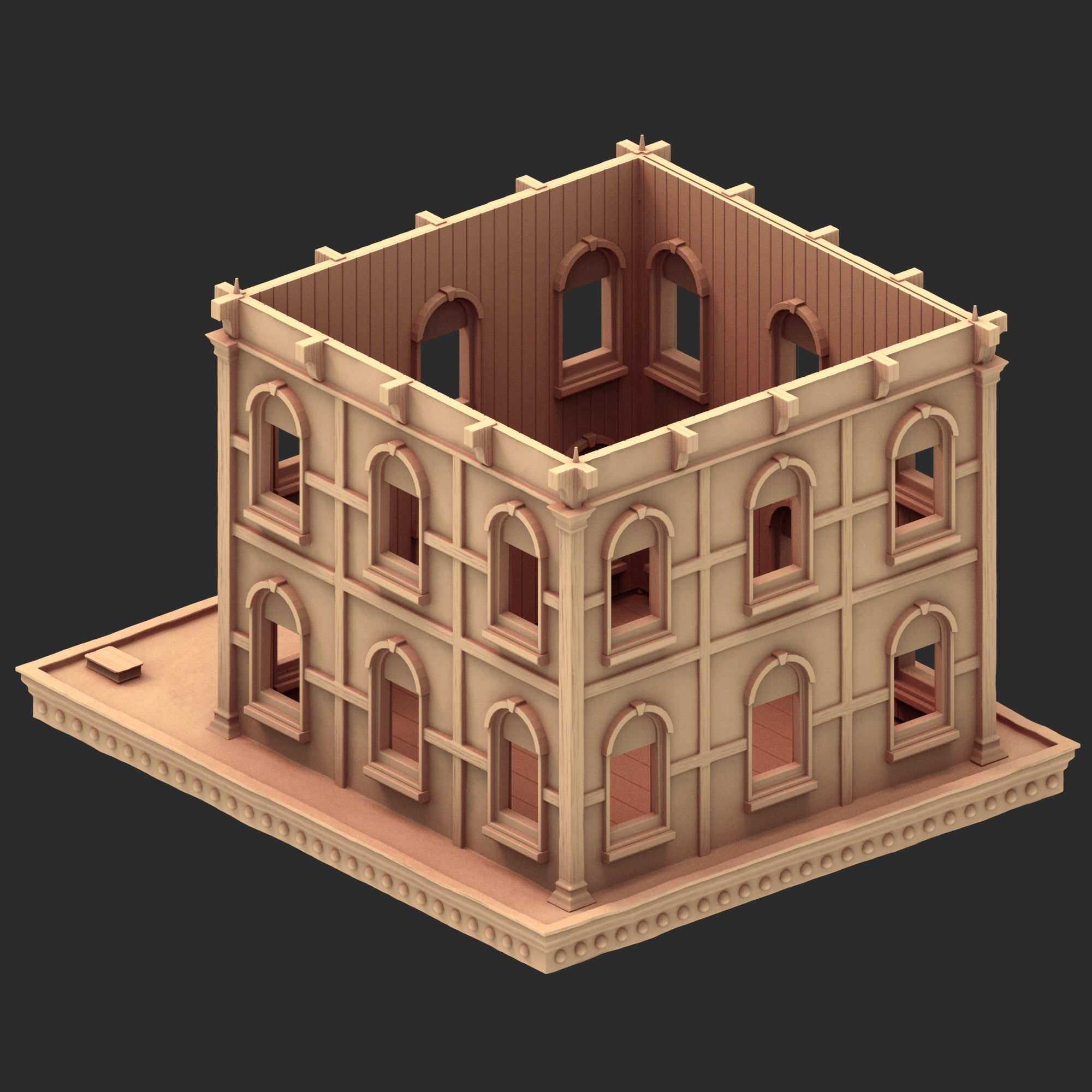 Victorian Architecture – 5 Printable STL Buildings