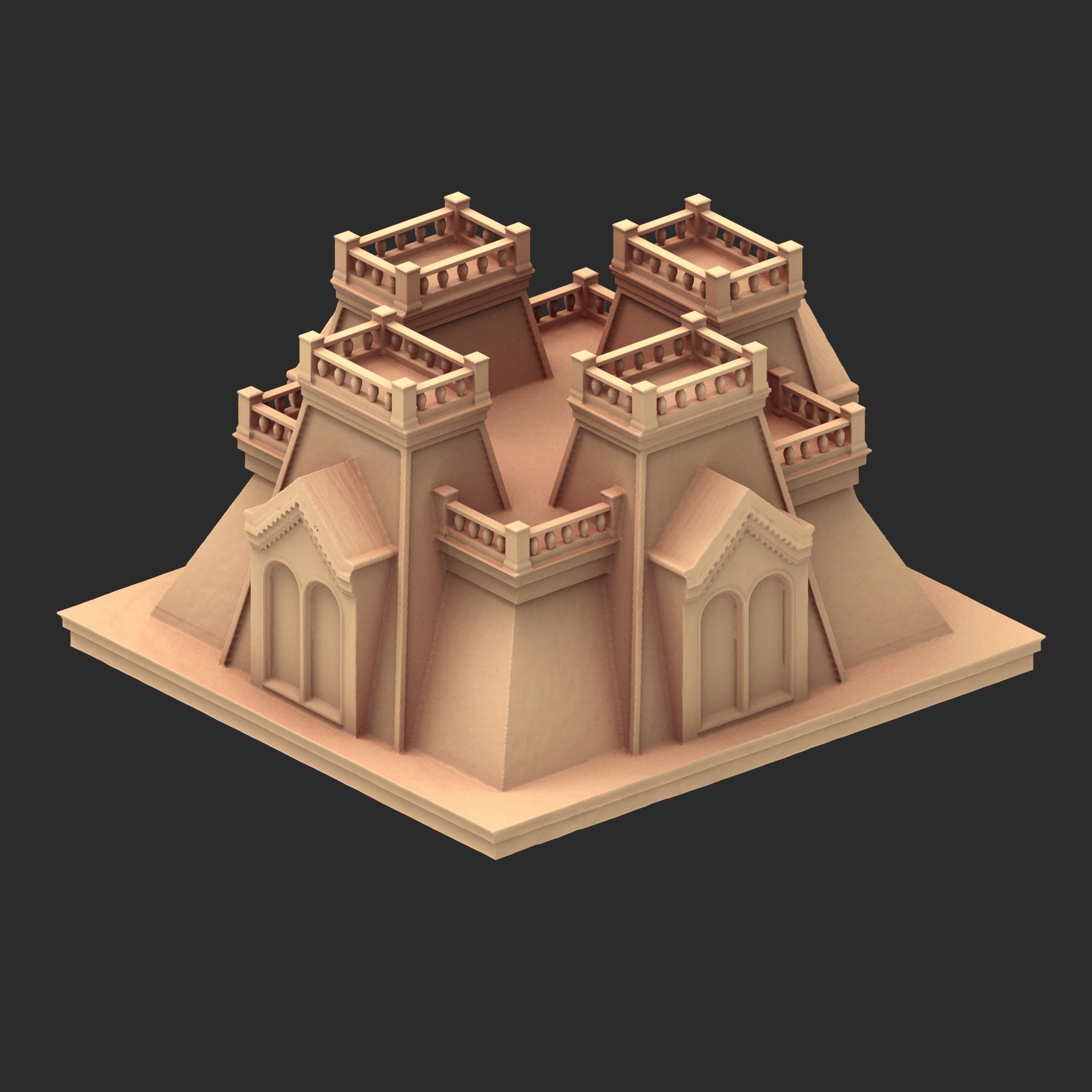 Victorian Architecture – 5 Printable STL Buildings