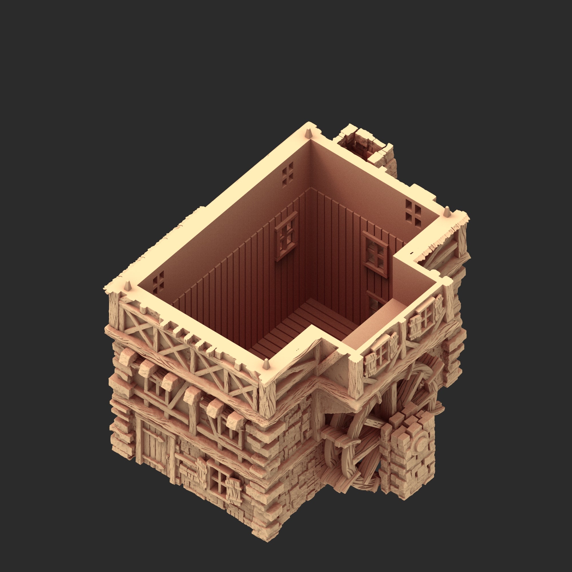 Medieval Architecture - Part 1 - x3 Buildings