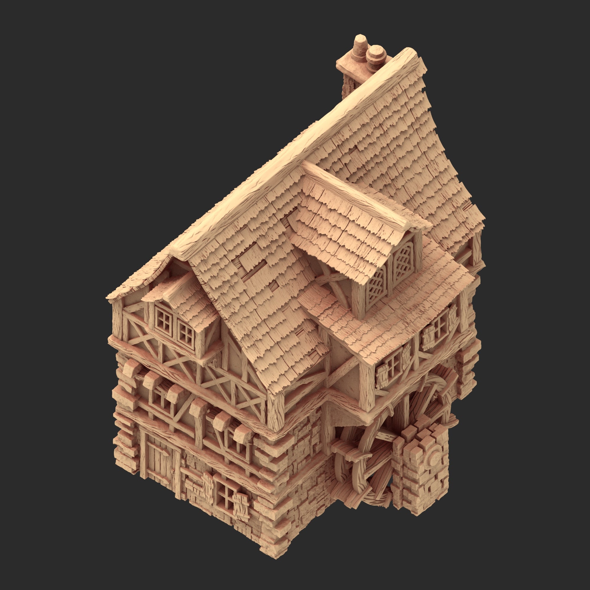 Medieval Architecture - Part 1 - x3 Buildings