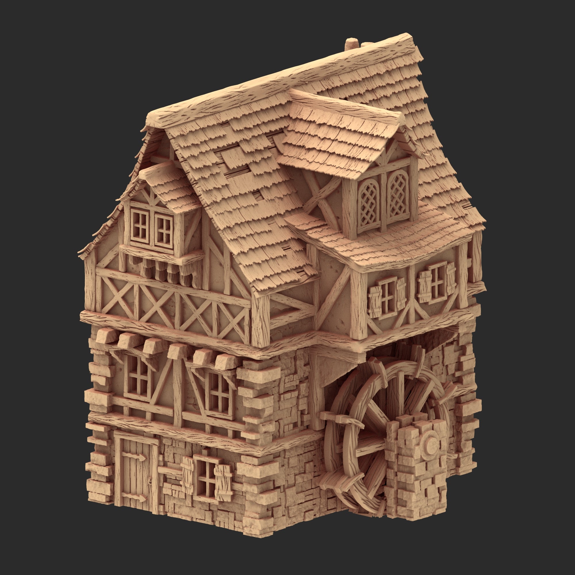 Medieval Architecture - Part 1 - x3 Buildings