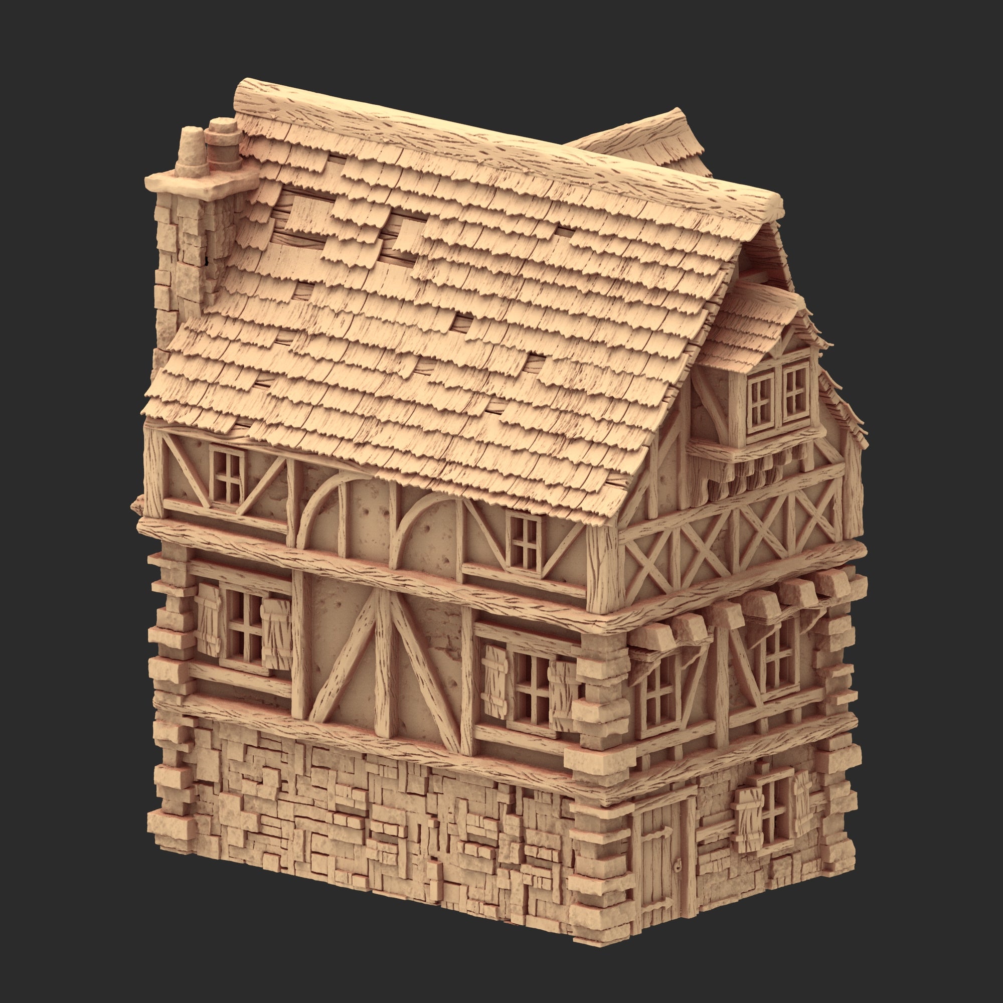 Medieval Architecture - Part 1 - x3 Buildings