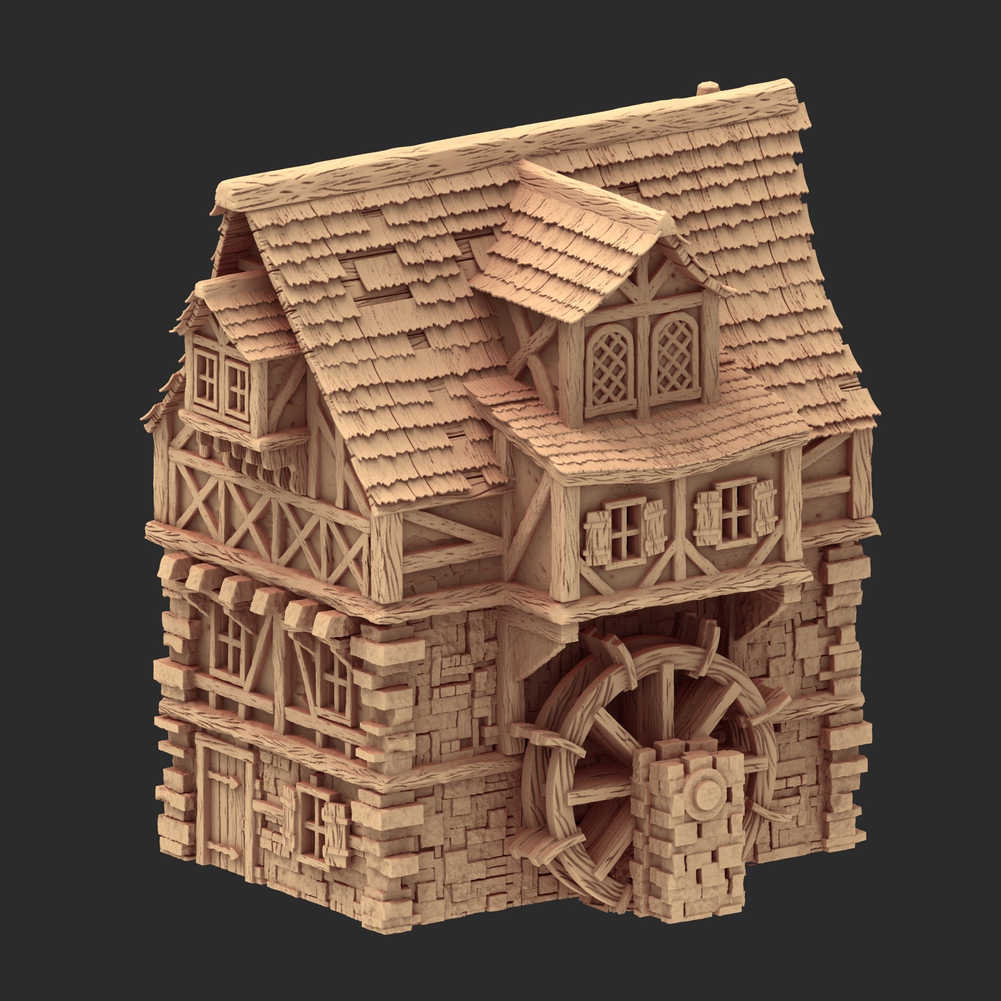 Medieval Architecture - Part 1 - x3 Buildings