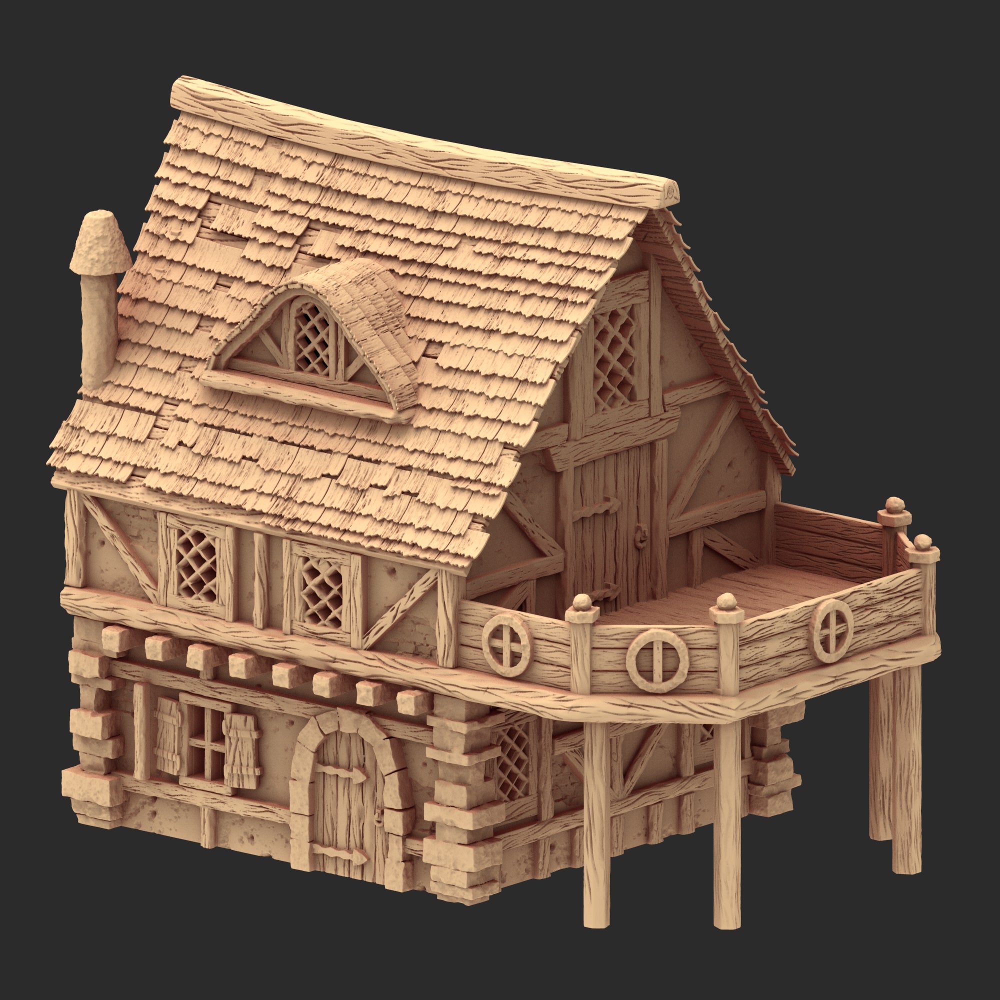 Medieval Architecture - Part 1 - x3 Buildings