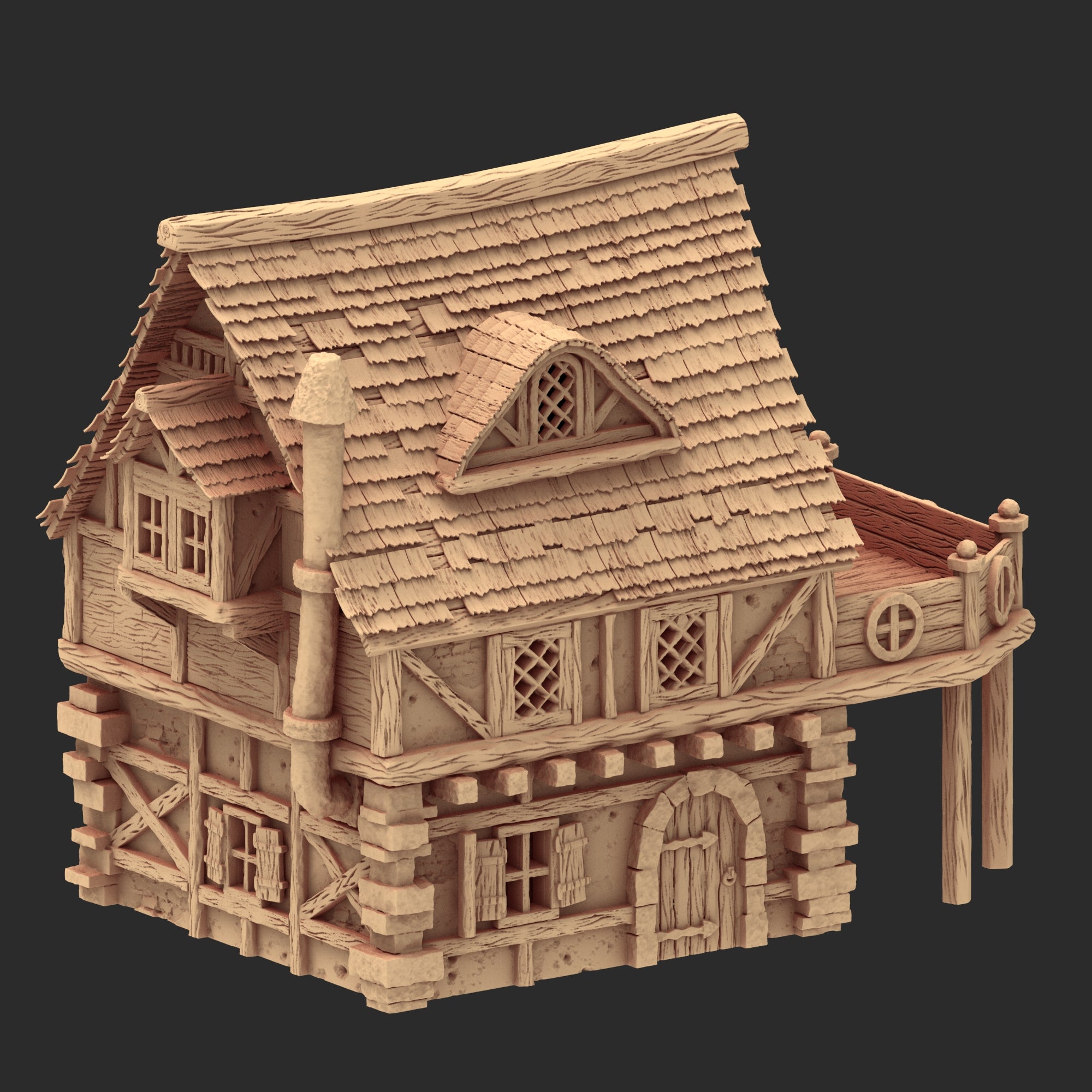 Medieval Architecture - Part 1 - x3 Buildings