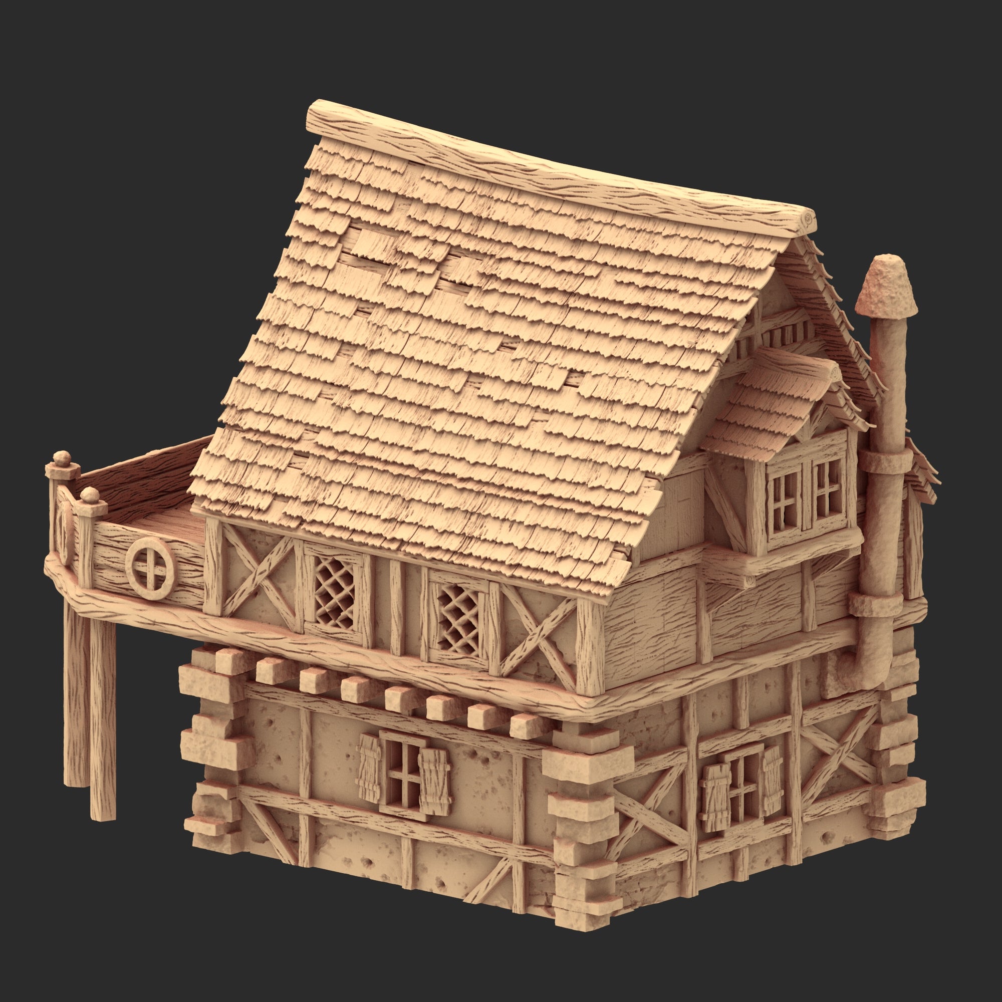 Medieval Architecture - Part 1 - x3 Buildings