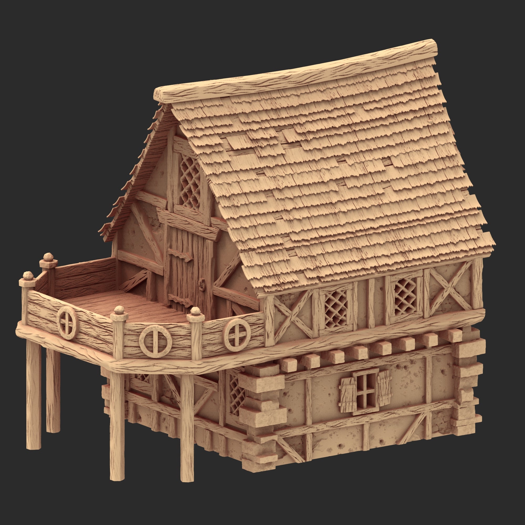 Medieval Architecture - Part 1 - x3 Buildings