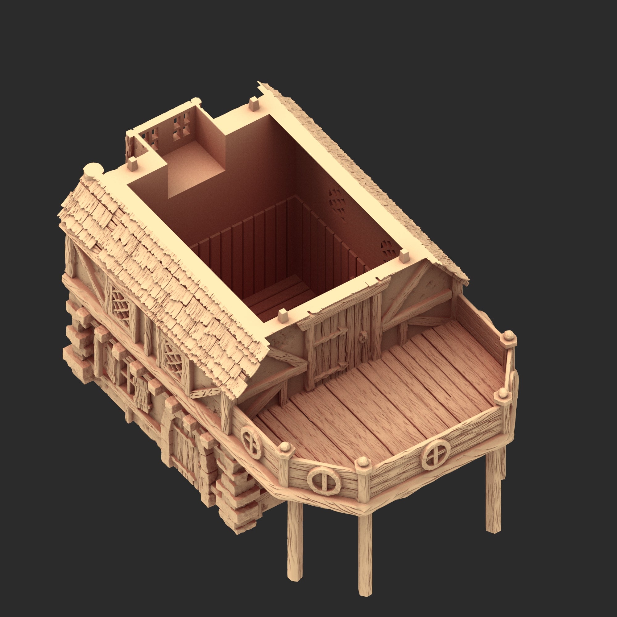 Medieval Architecture - Part 1 - x3 Buildings