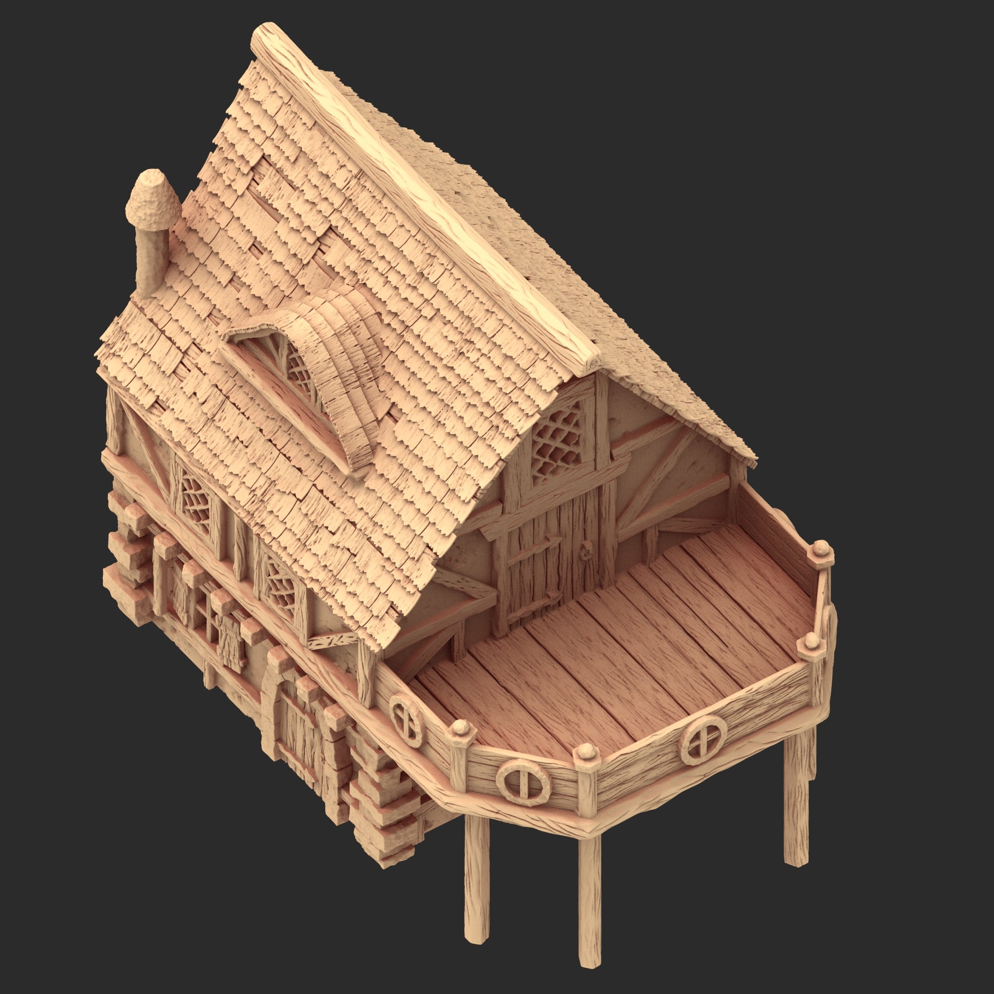 Medieval Architecture - Part 1 - x3 Buildings