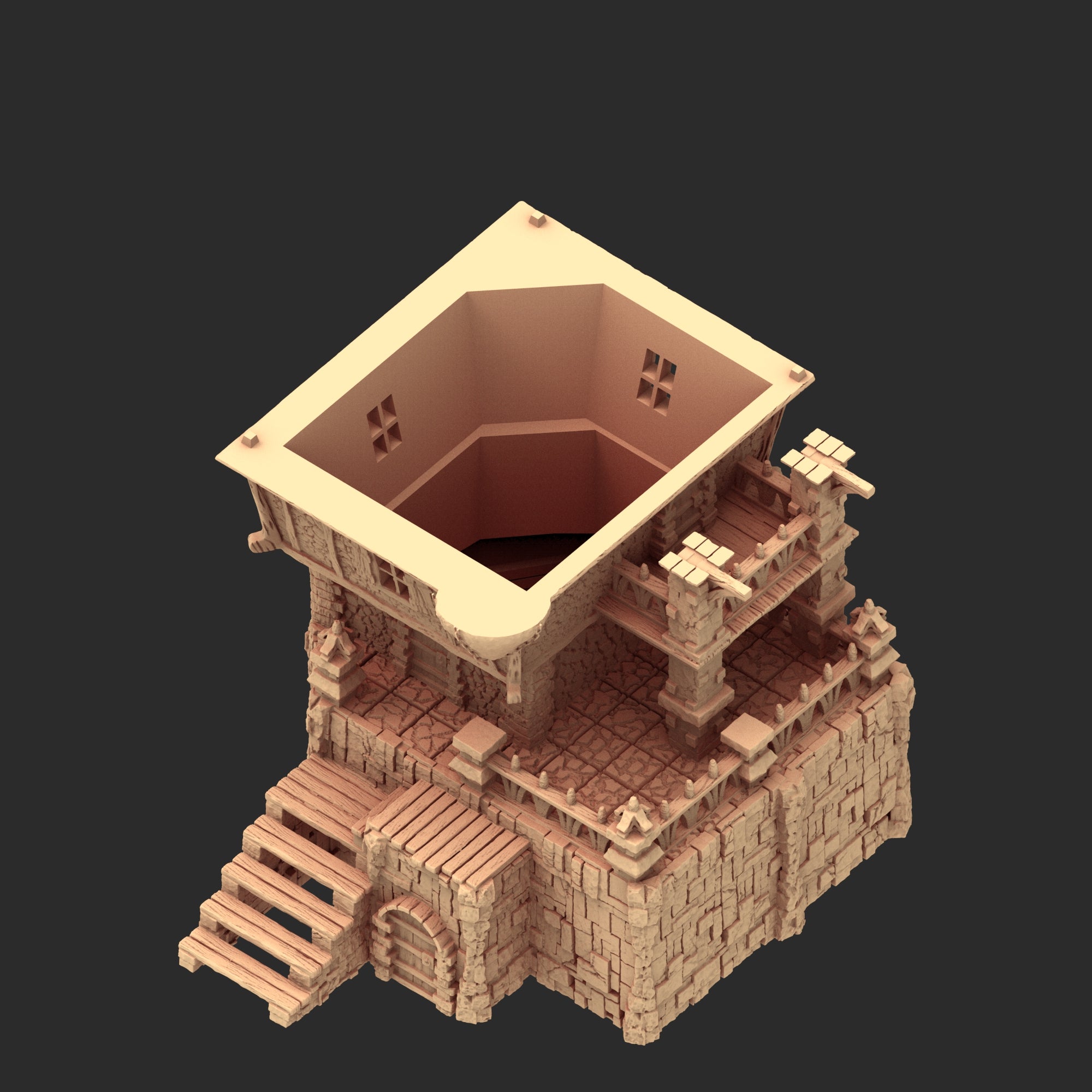 Medieval Architecture - Part 2 - x3 Buildings