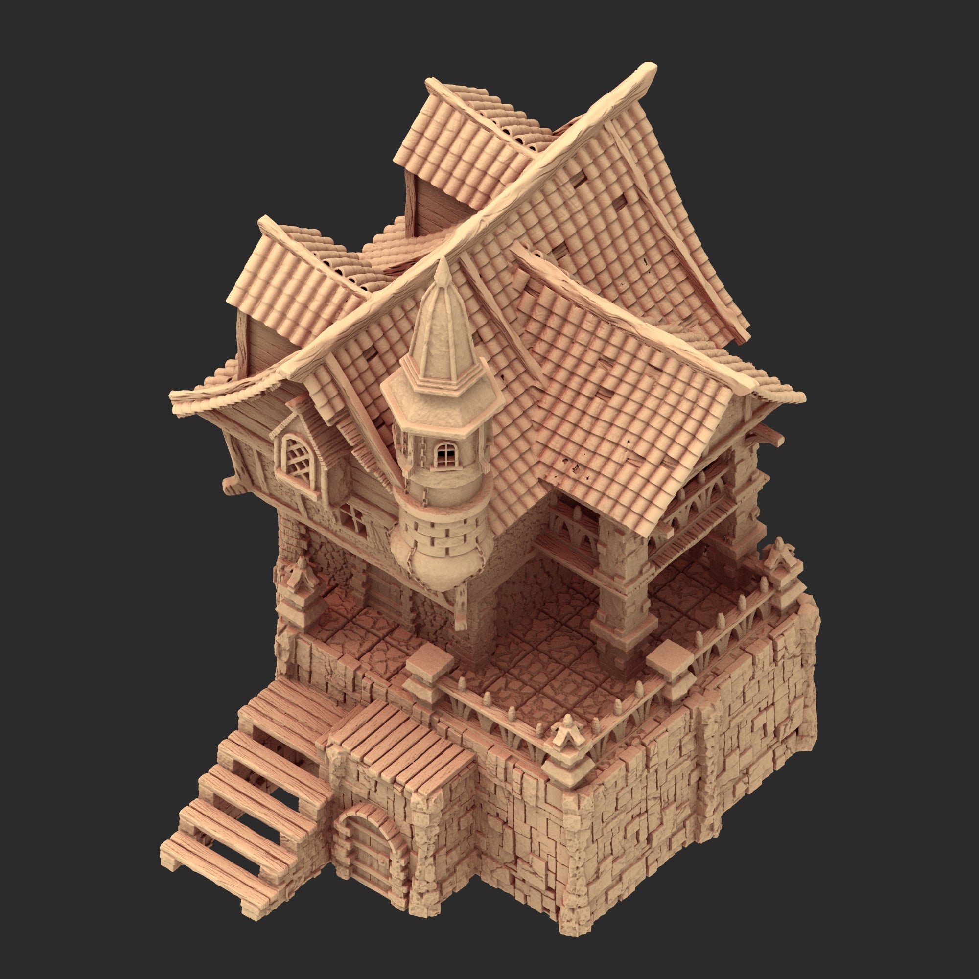 Medieval Architecture - Part 2 - x3 Buildings