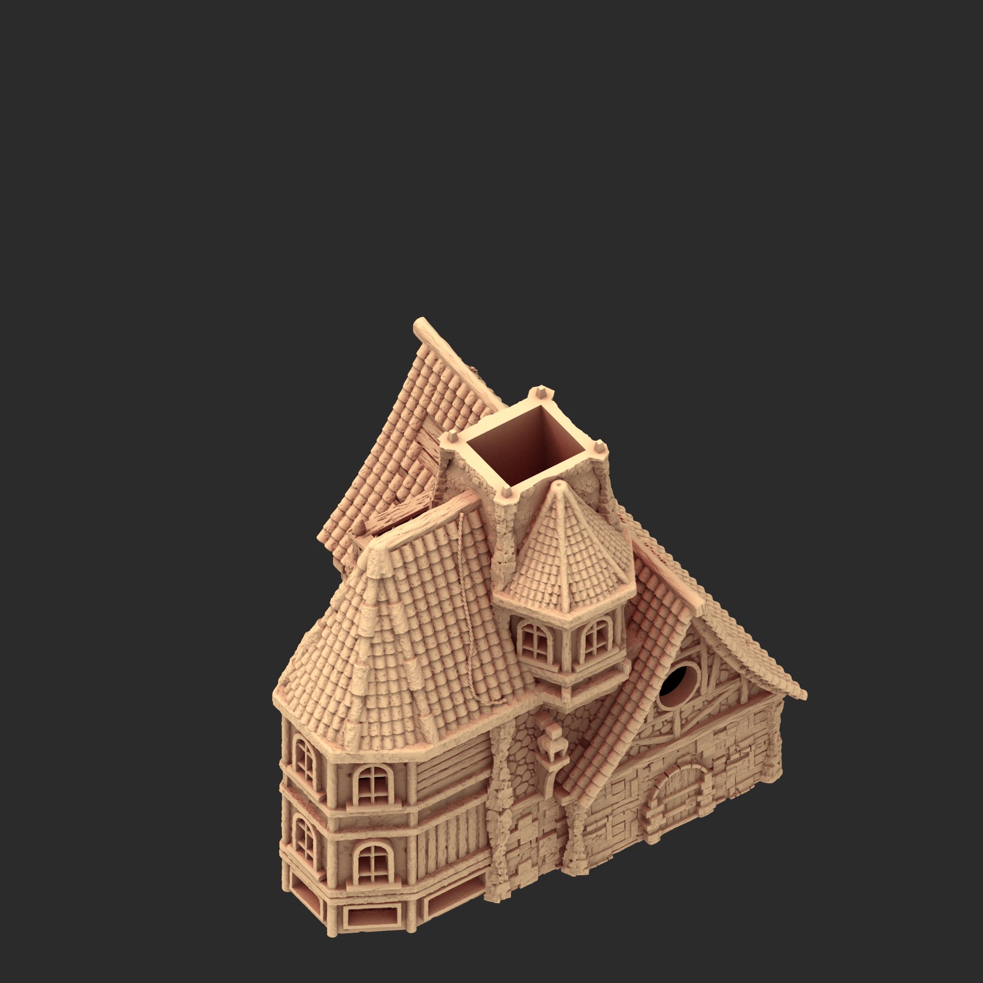 Medieval Architecture - Part 2 - x3 Buildings