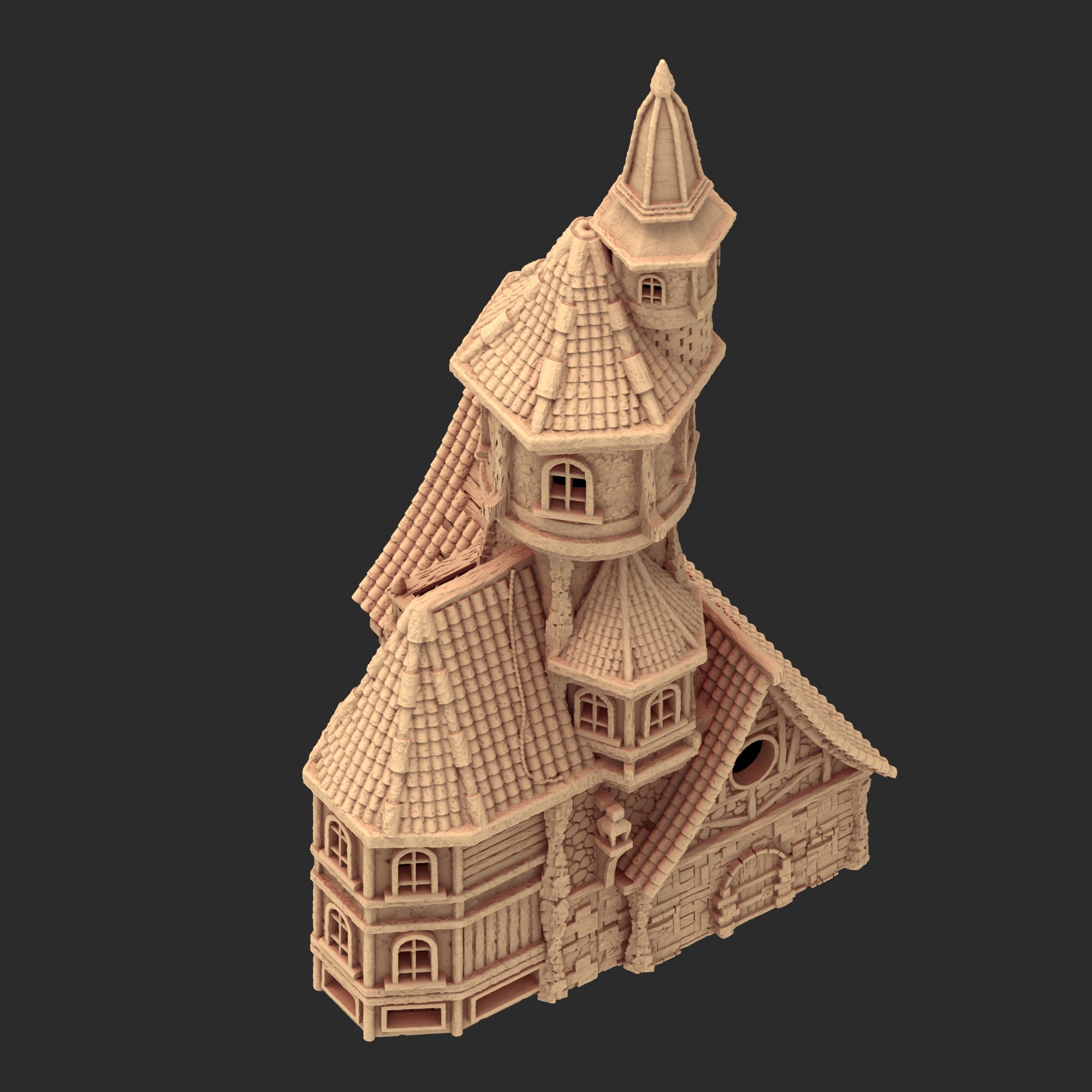 Medieval Architecture - Part 2 - x3 Buildings