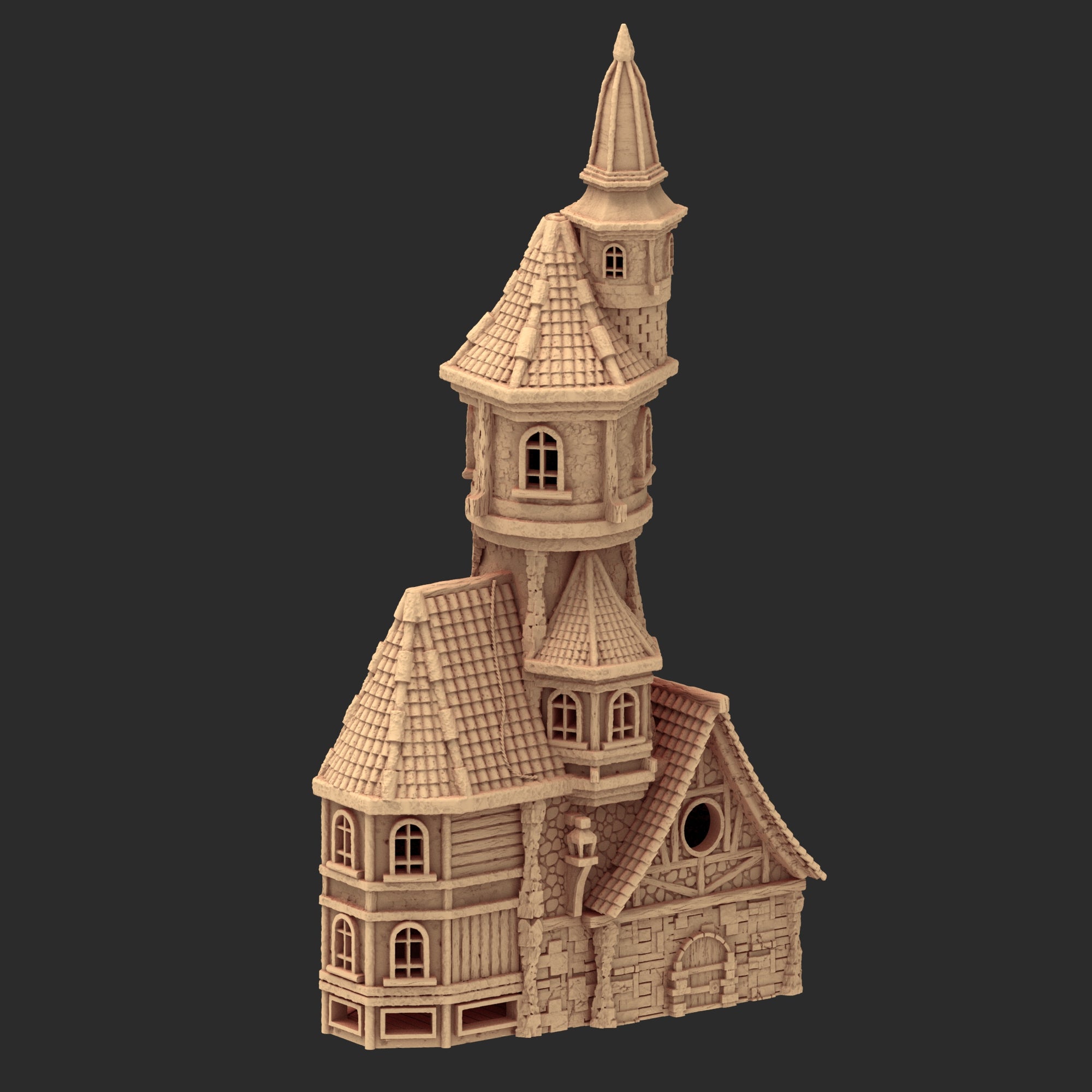 Medieval Architecture - Part 2 - x3 Buildings