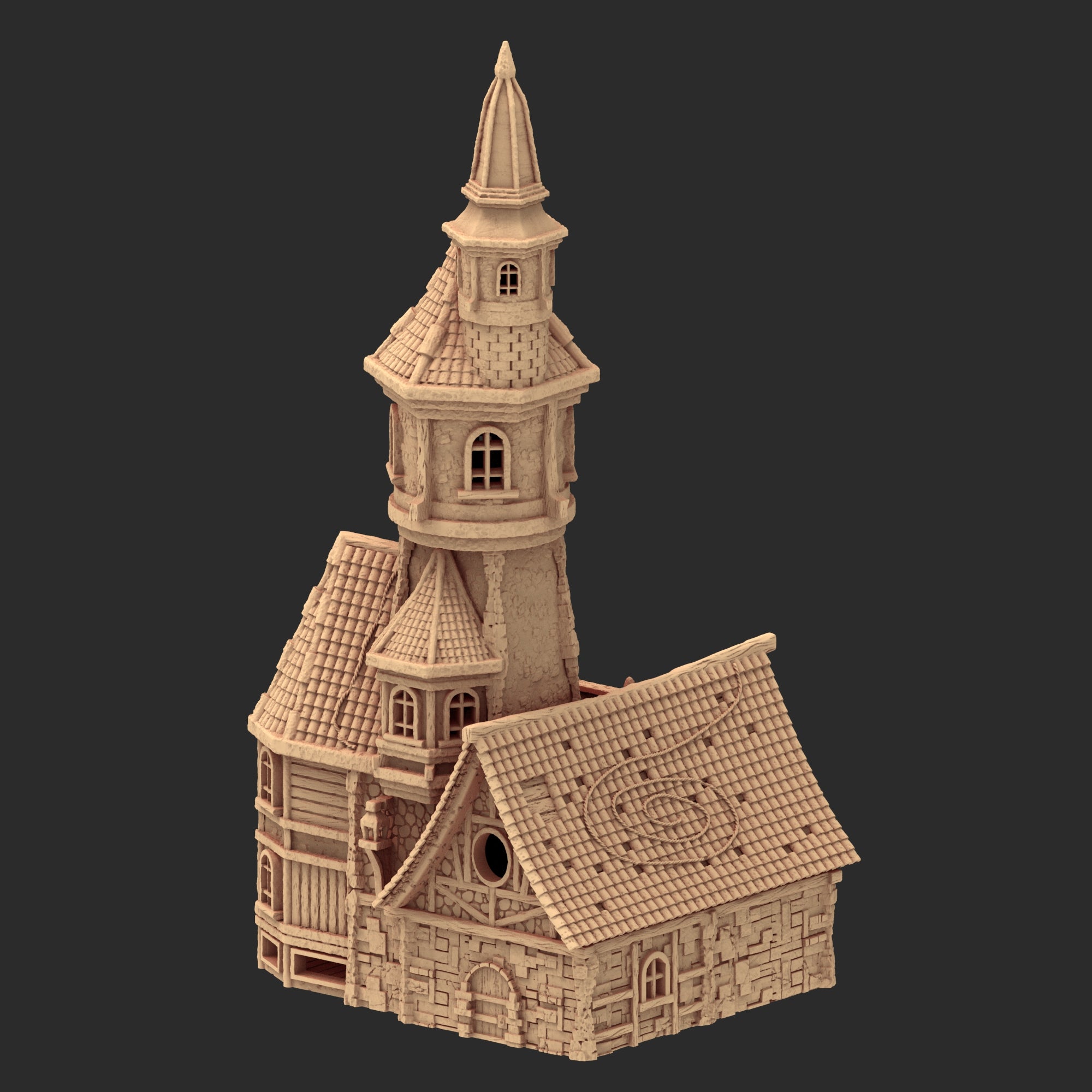 Medieval Architecture - Part 2 - x3 Buildings