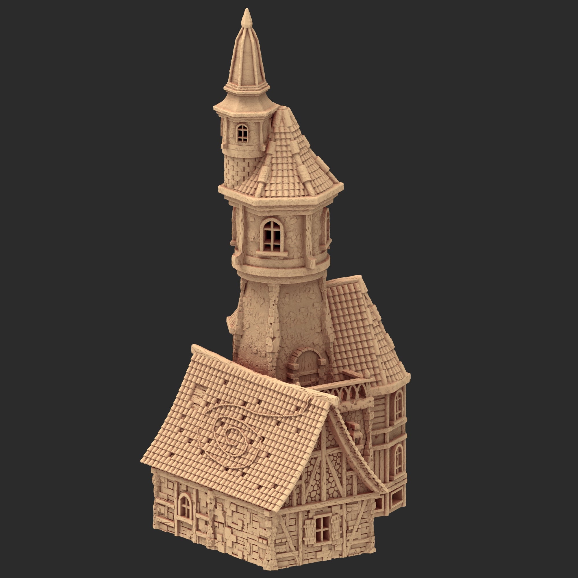 Medieval Architecture - Part 2 - x3 Buildings