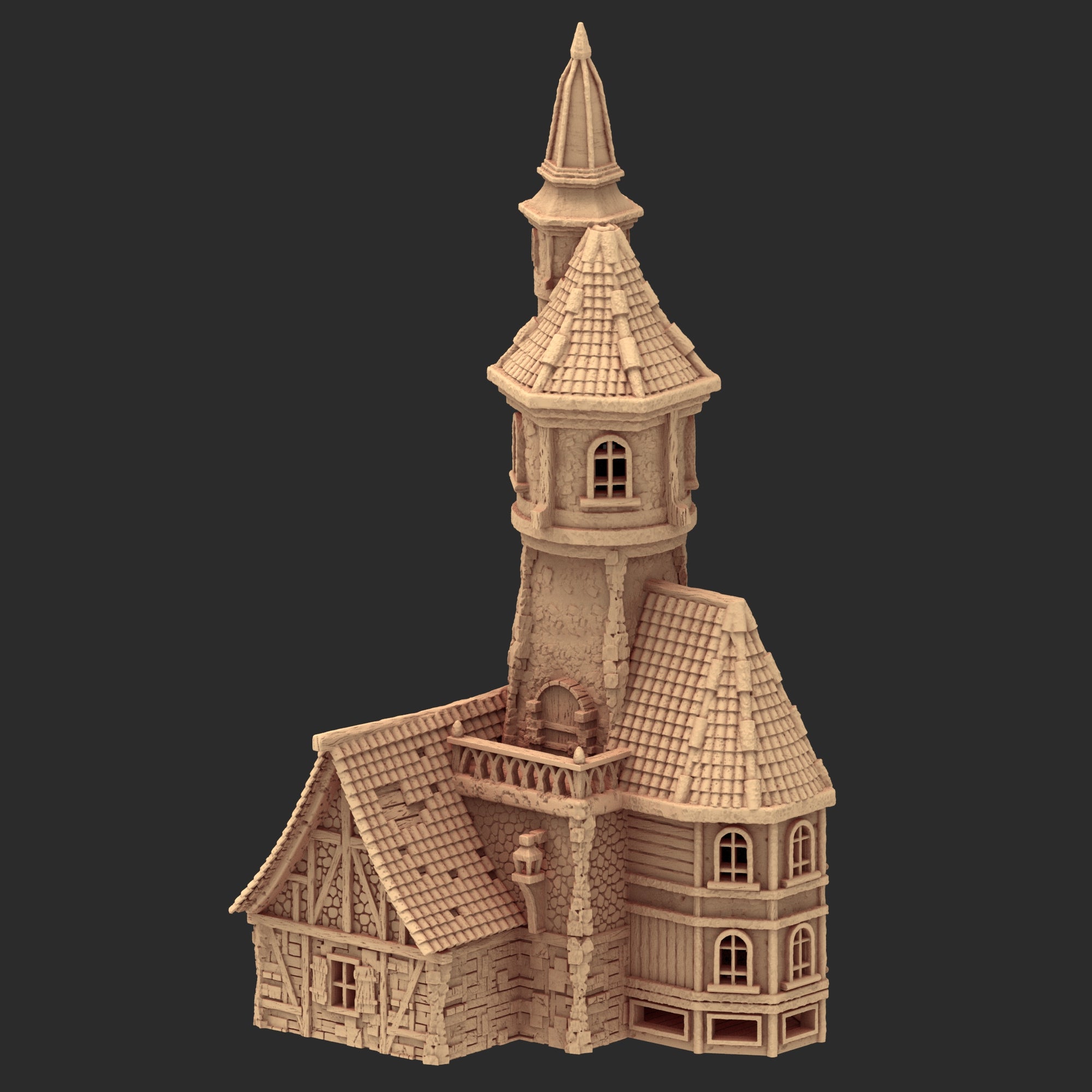 Medieval Architecture - Part 2 - x3 Buildings