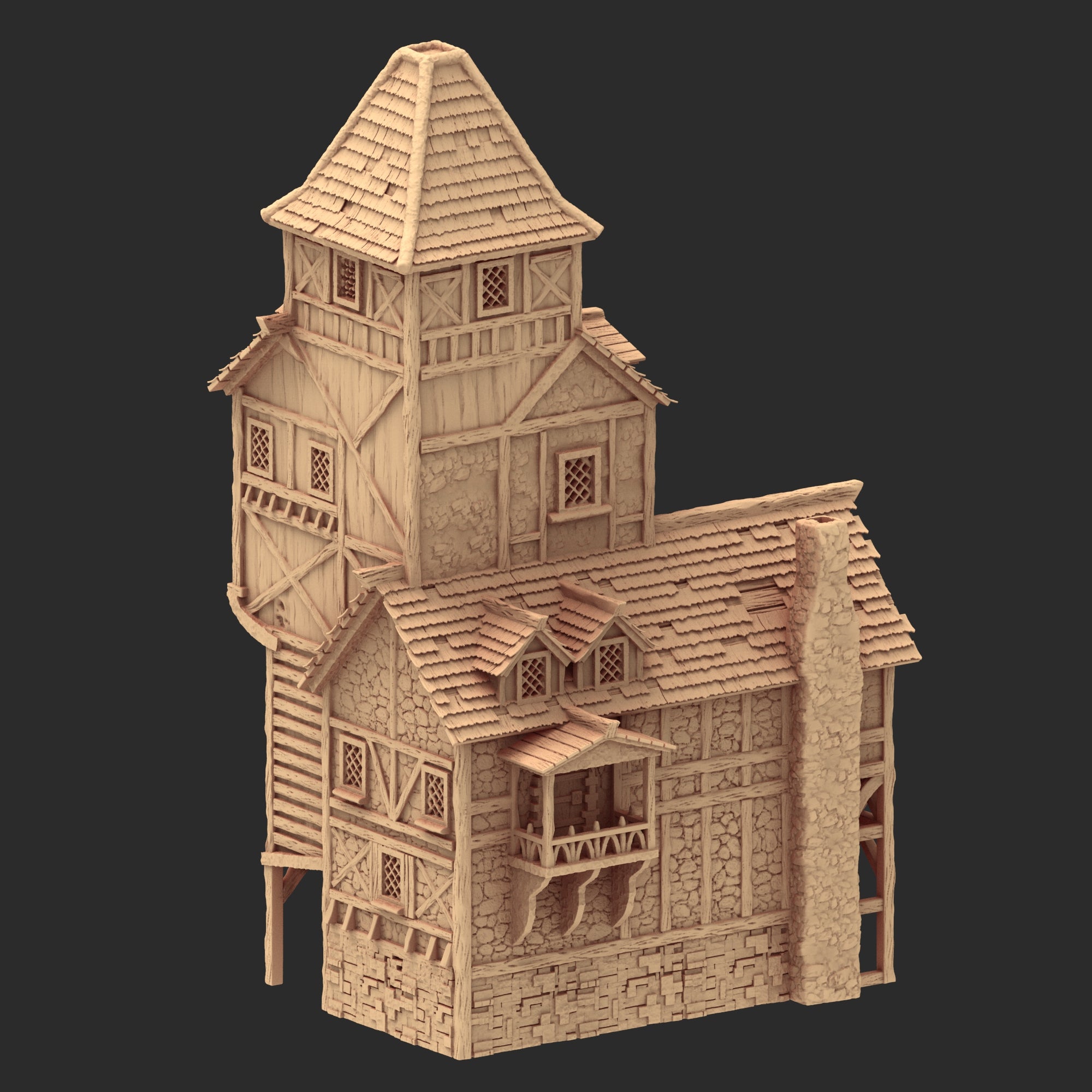 Medieval Architecture - Part 2 - x3 Buildings