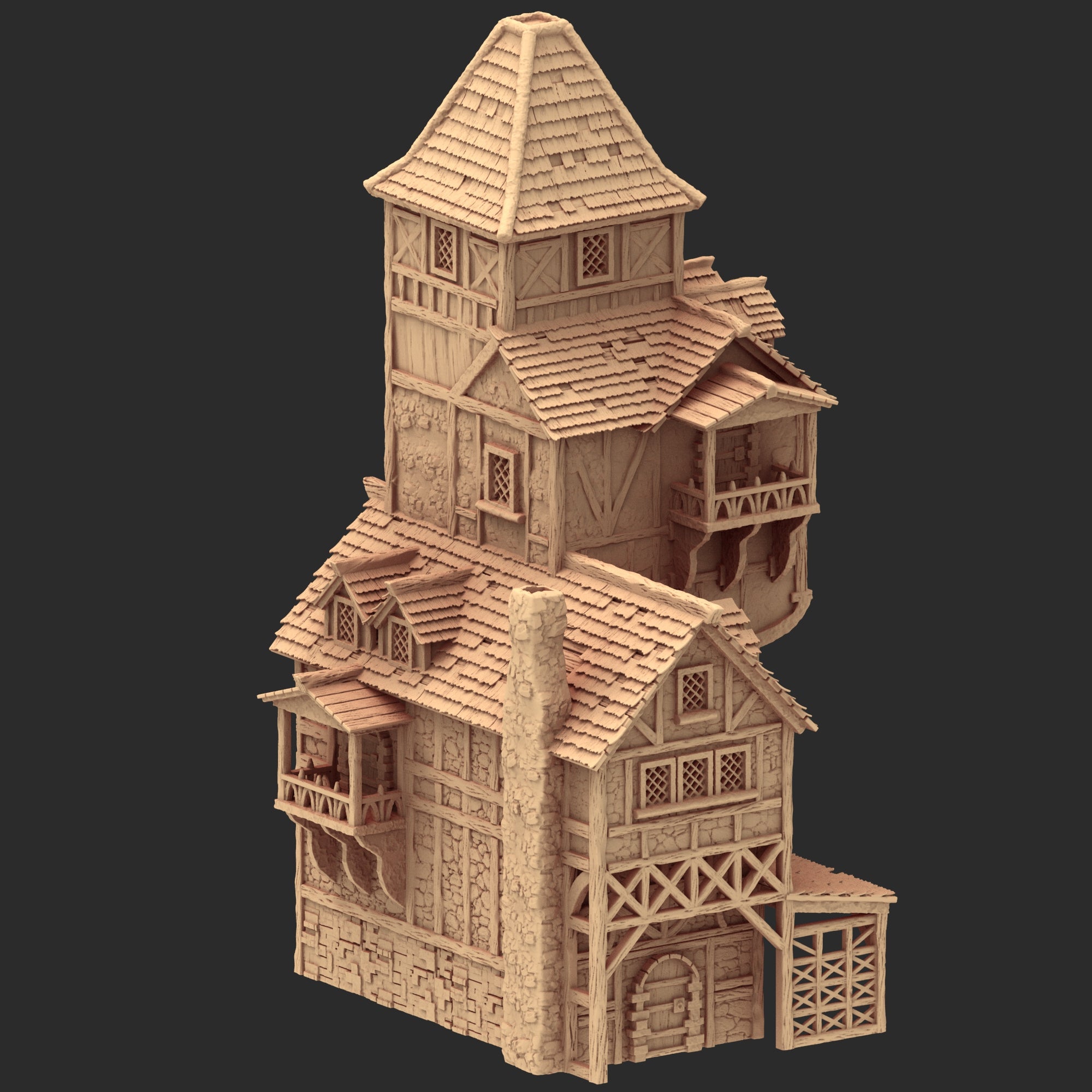 Medieval Architecture - Part 2 - x3 Buildings