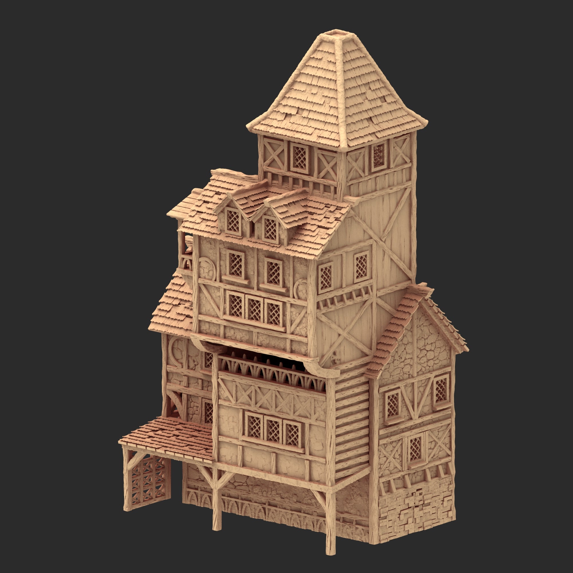 Medieval Architecture - Part 2 - x3 Buildings