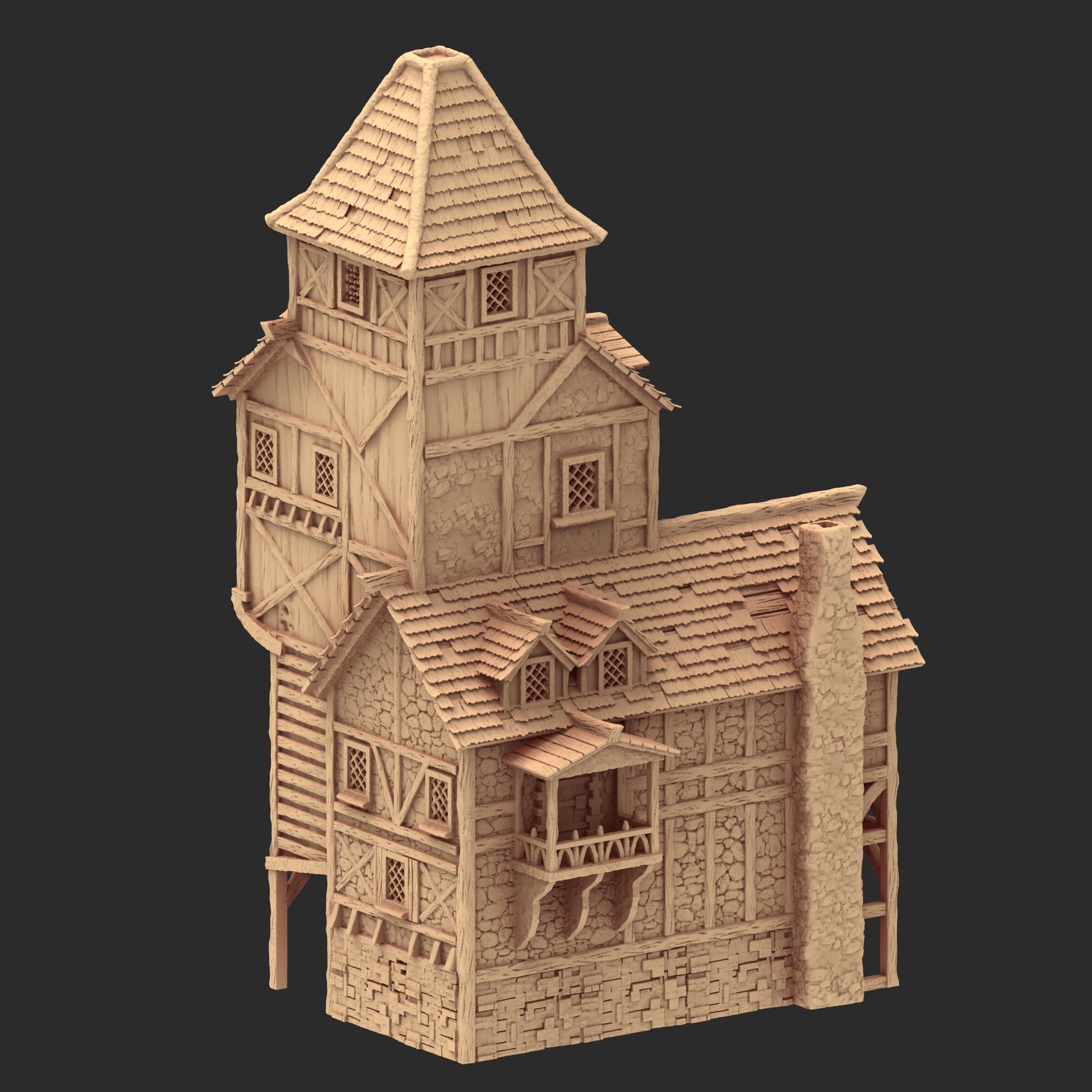 Medieval Architecture - Part 2 - x3 Buildings