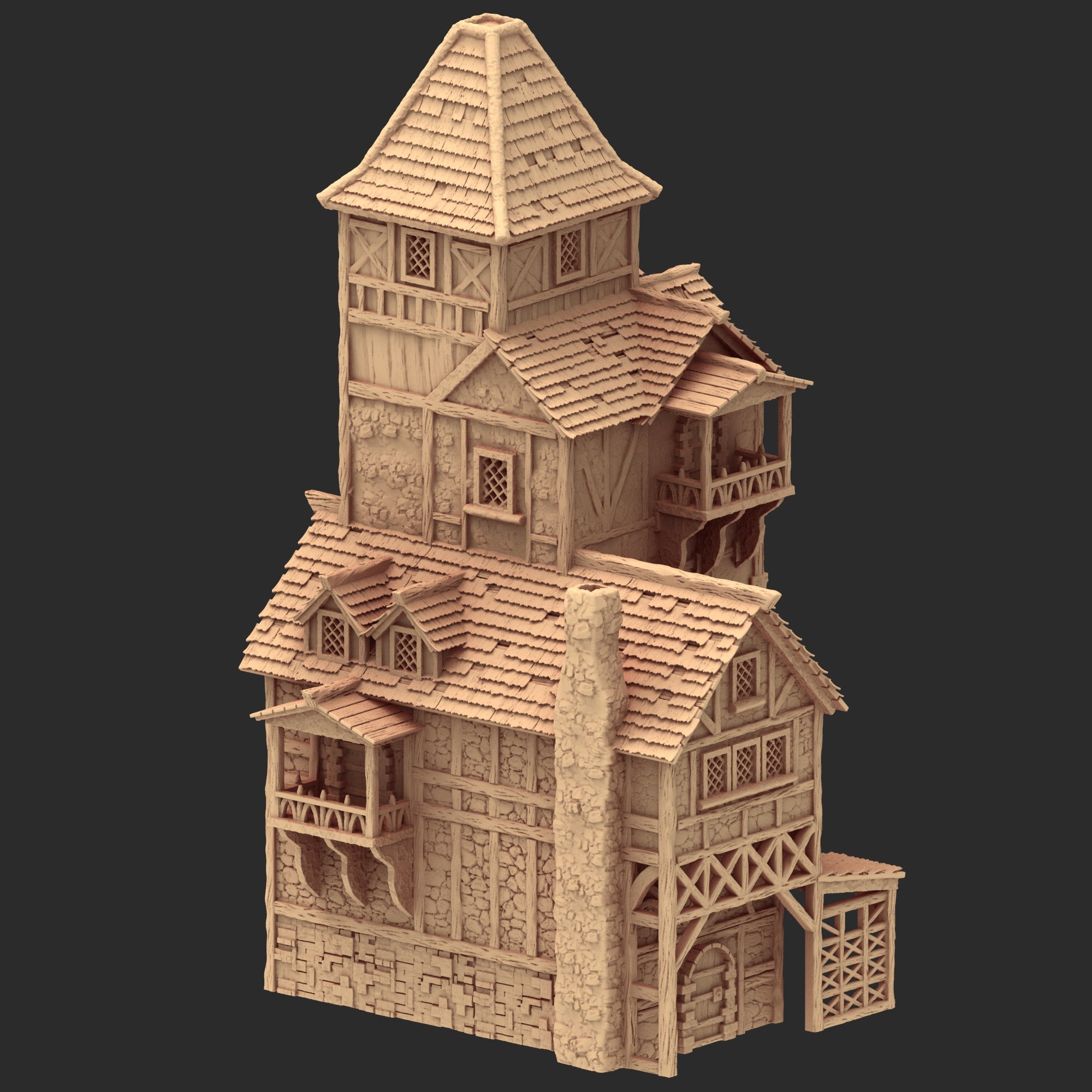 Medieval Architecture - Part 2 - x3 Buildings