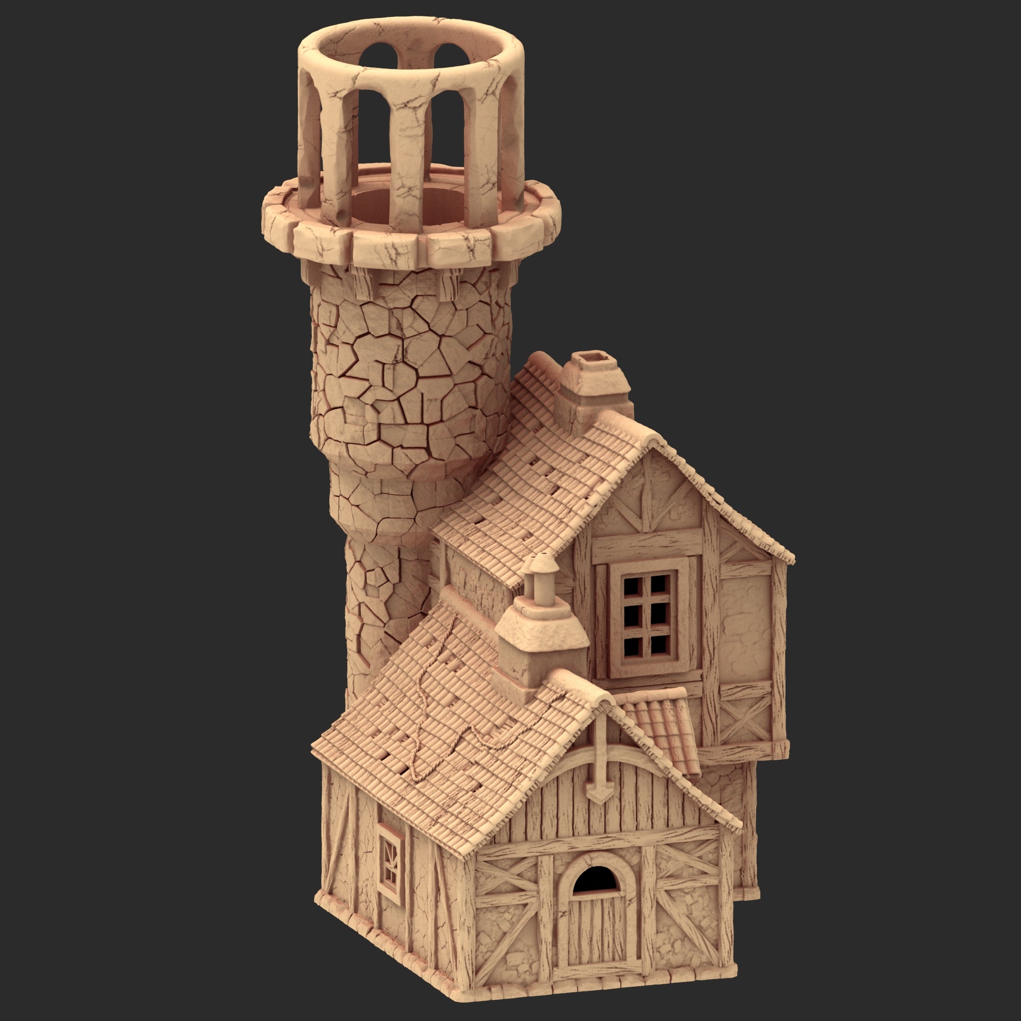 Medieval Architecture - Part 3 - x3 Buildings