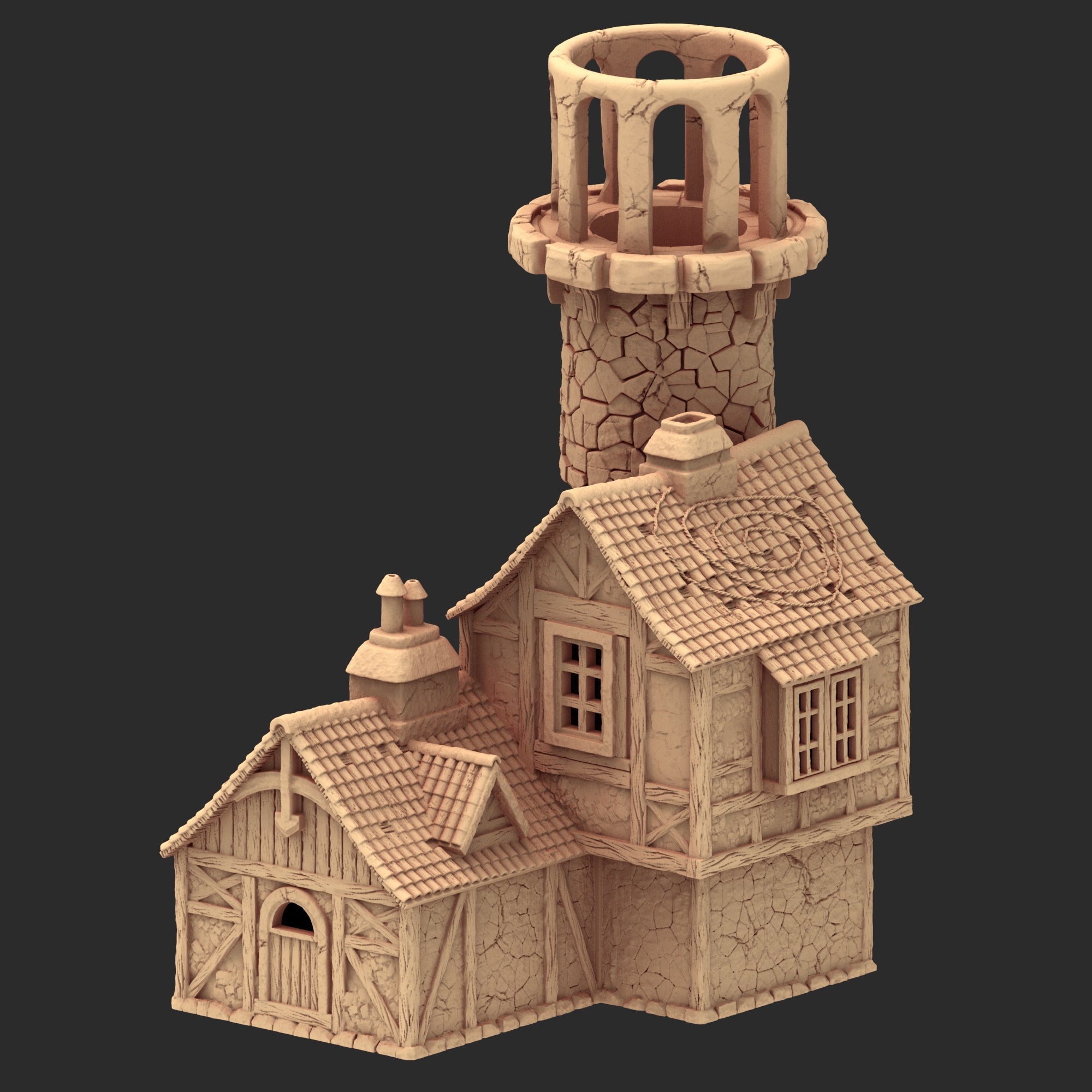 Medieval Architecture - Part 3 - x3 Buildings