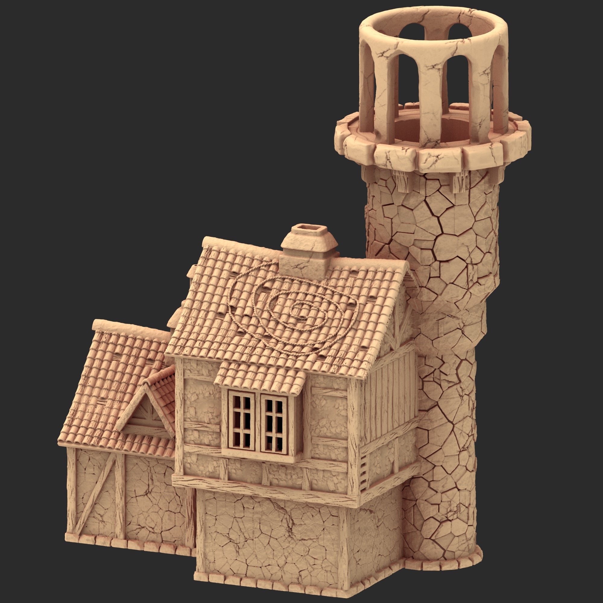 Medieval Architecture - Part 3 - x3 Buildings