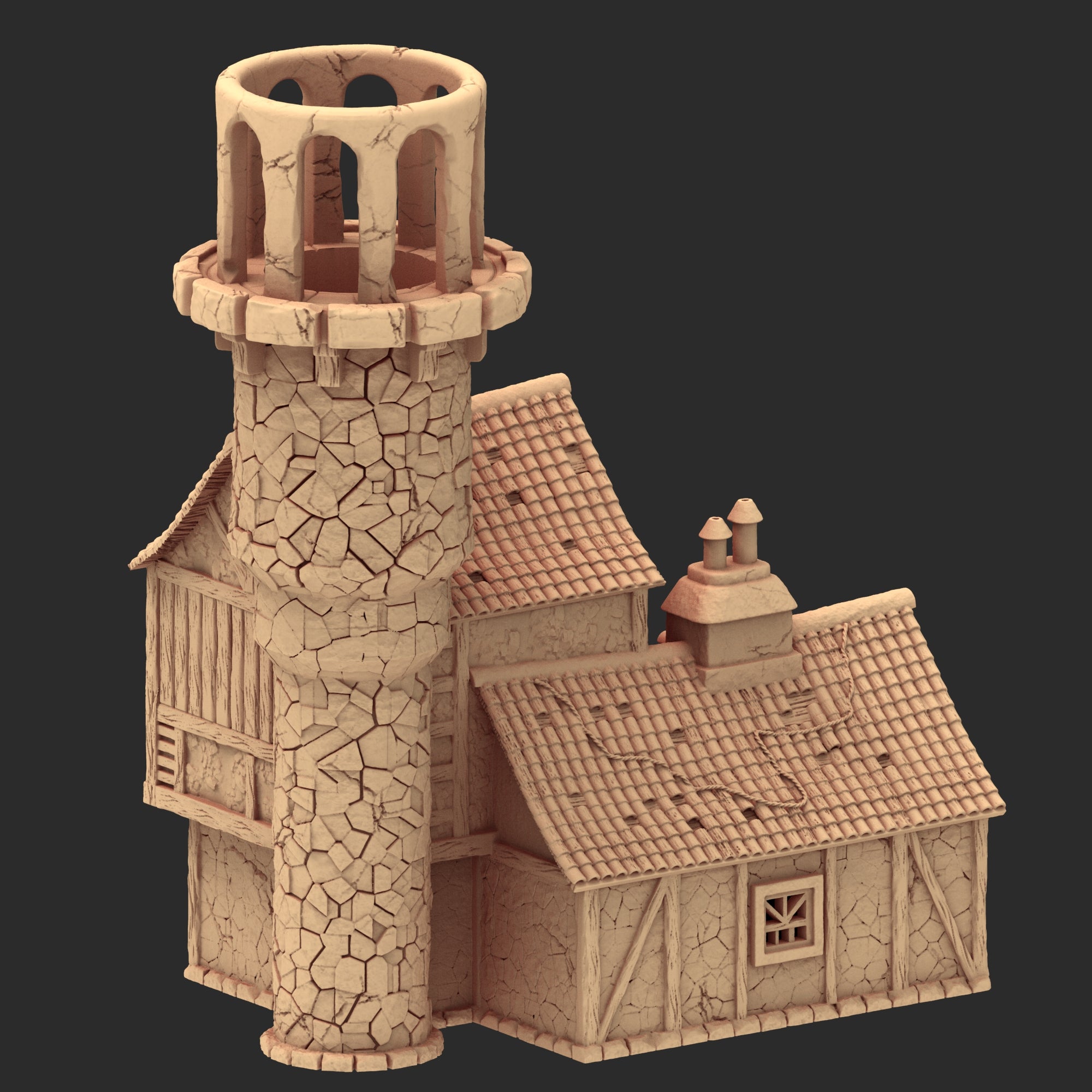 Medieval Architecture - Part 3 - x3 Buildings